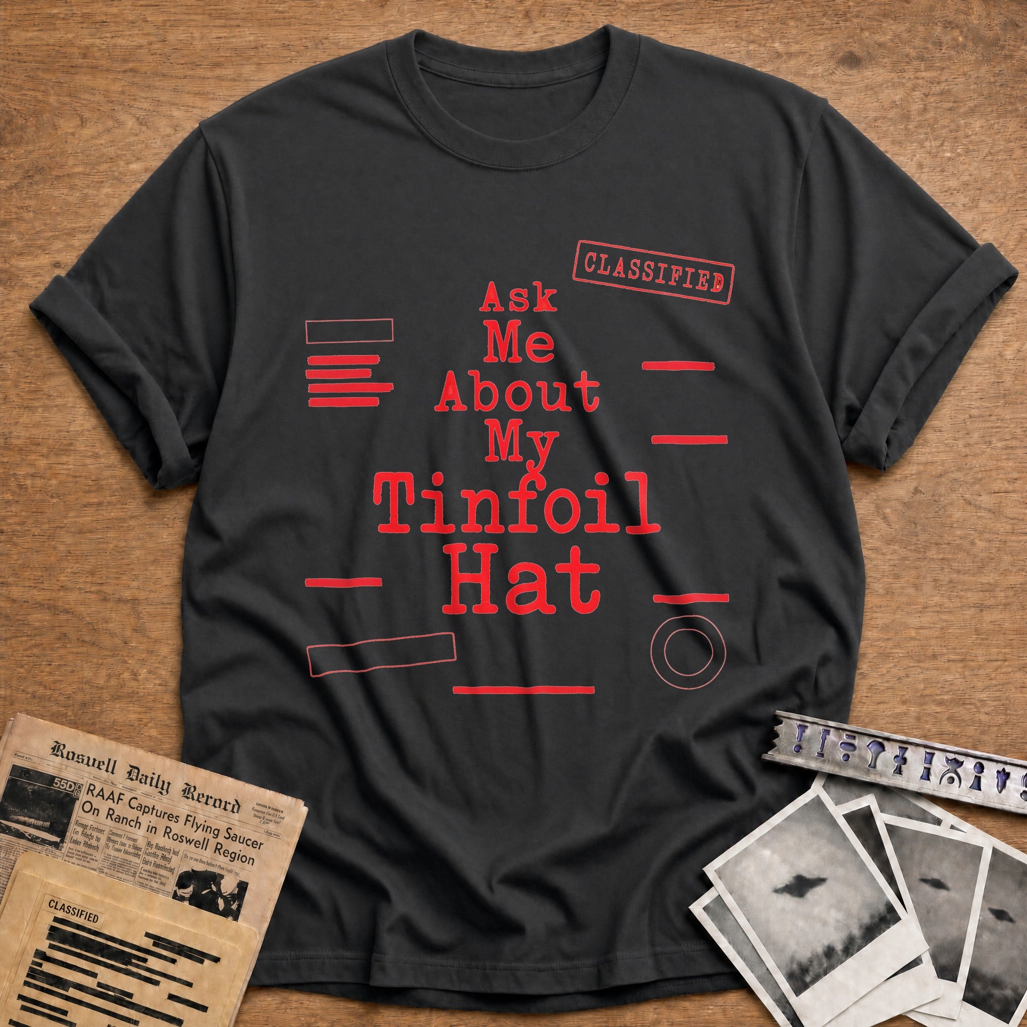 Tinfoil Confidential - Charcoal