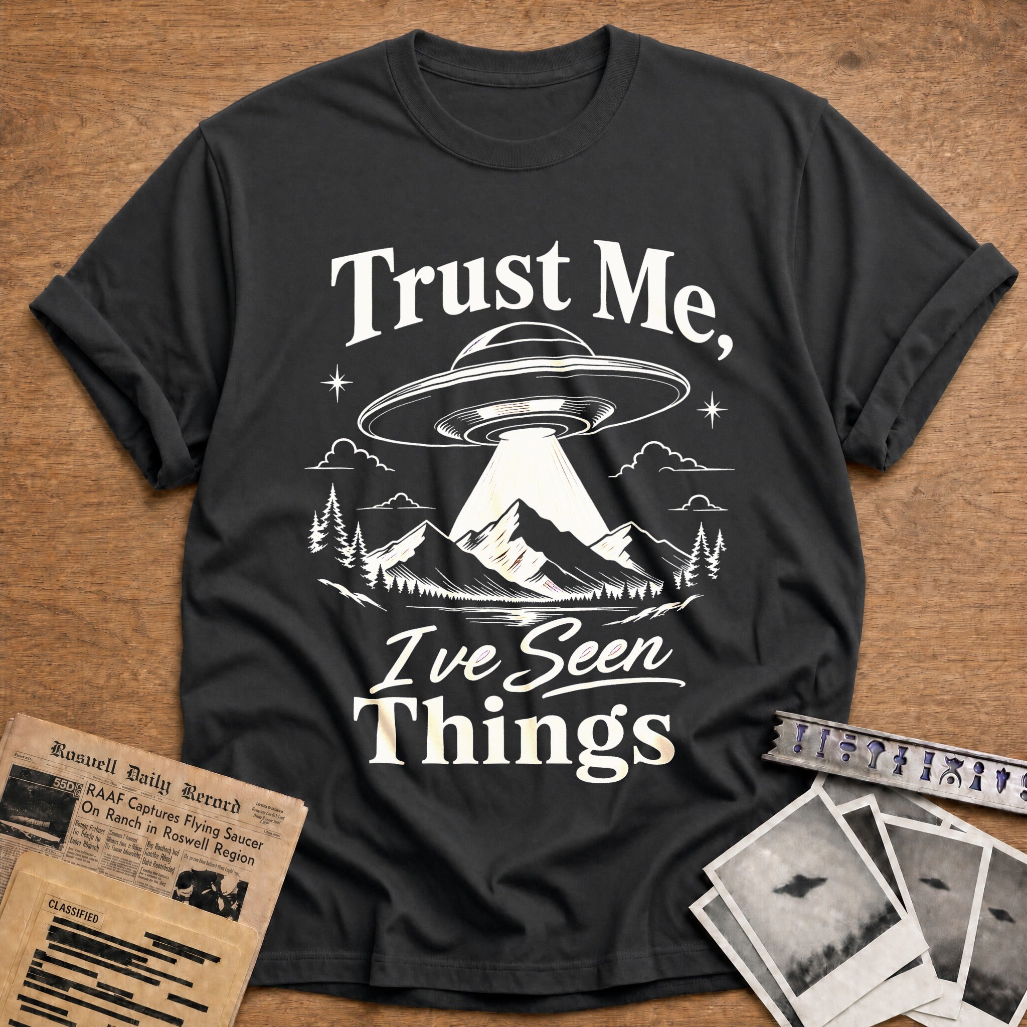 Trust Me, I've Seen Things - Charcoal