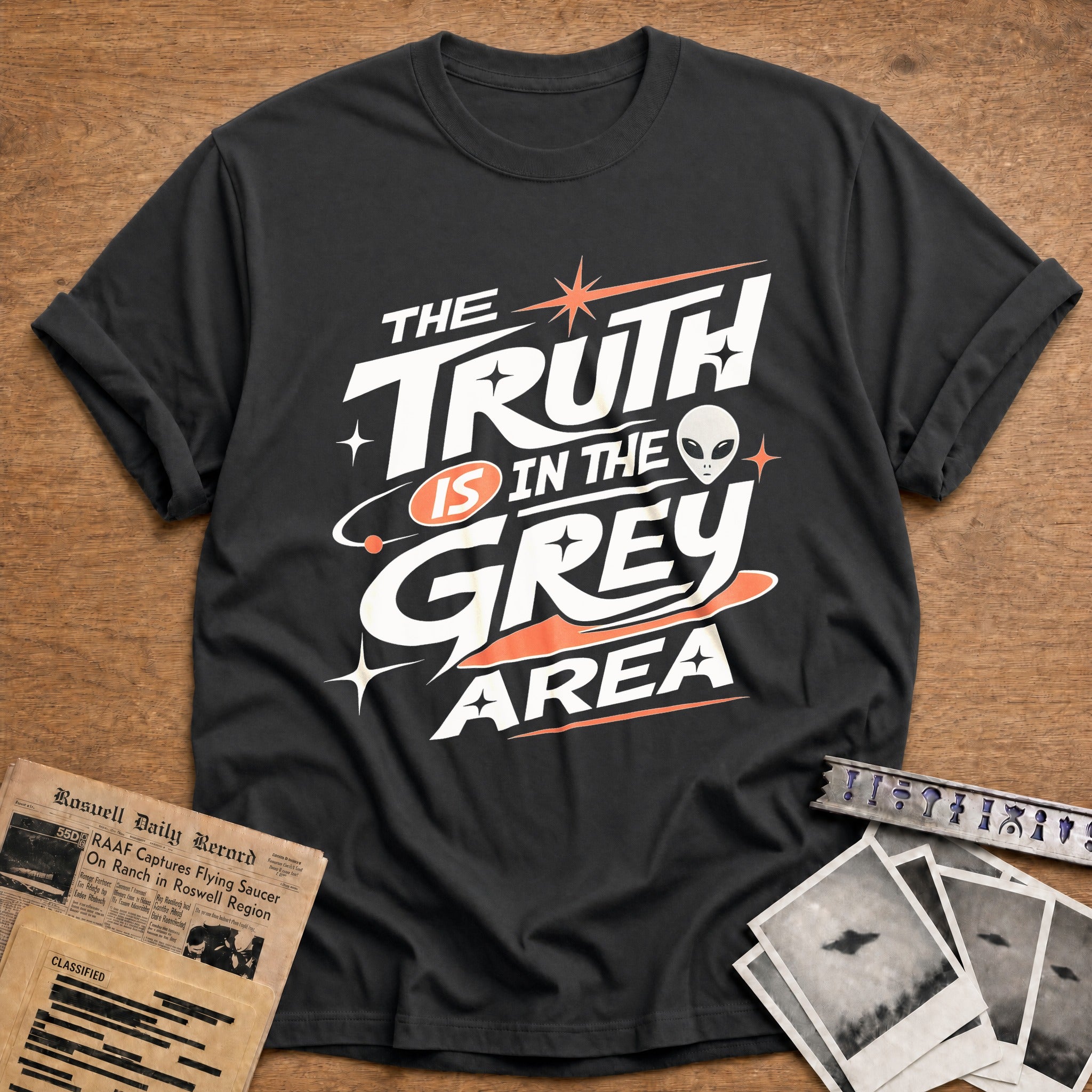 Truth Wears Grey - Charcoal
