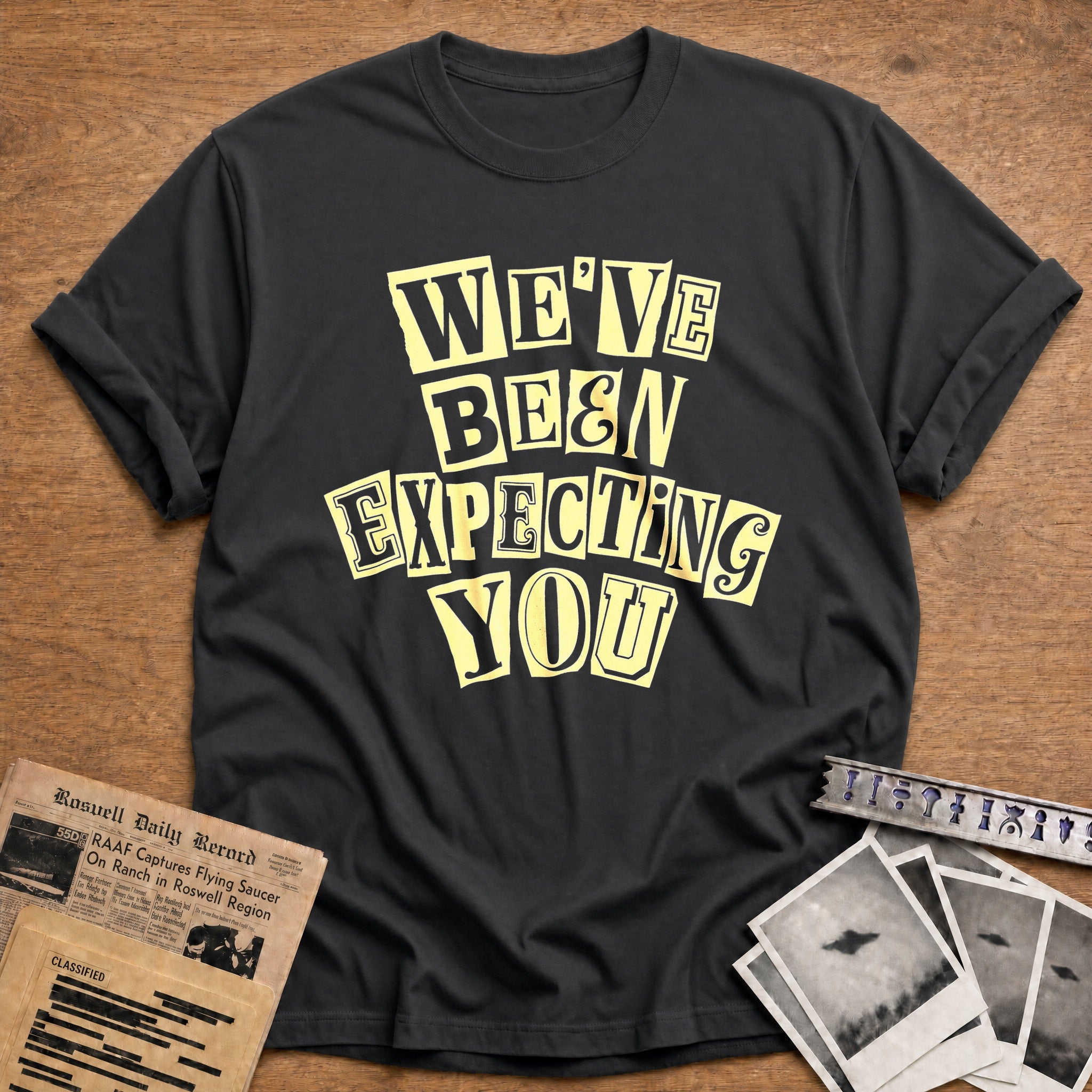 We've Been Expecting It - Charcoal