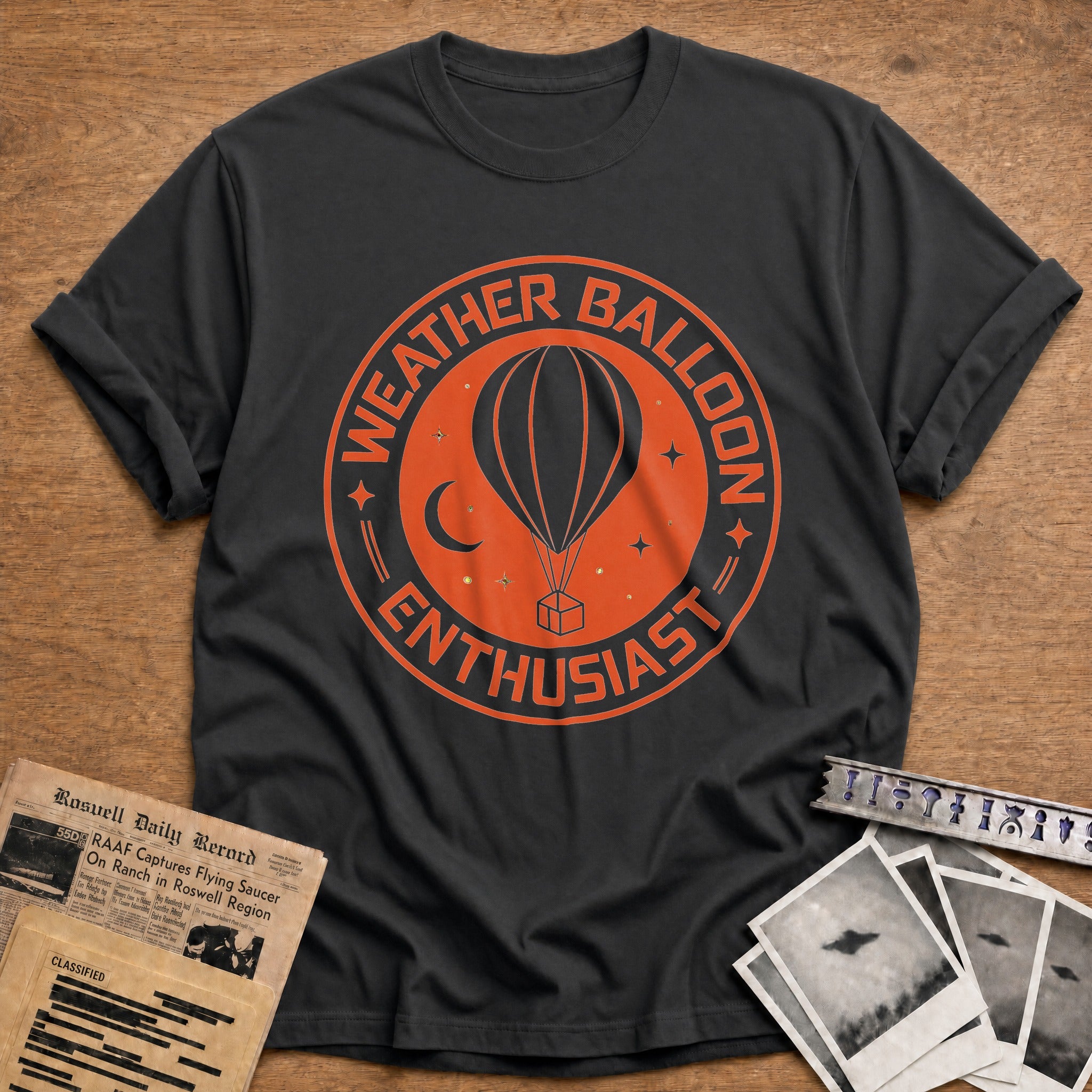 Weather Balloon Enthusiast 04 - Charcoal