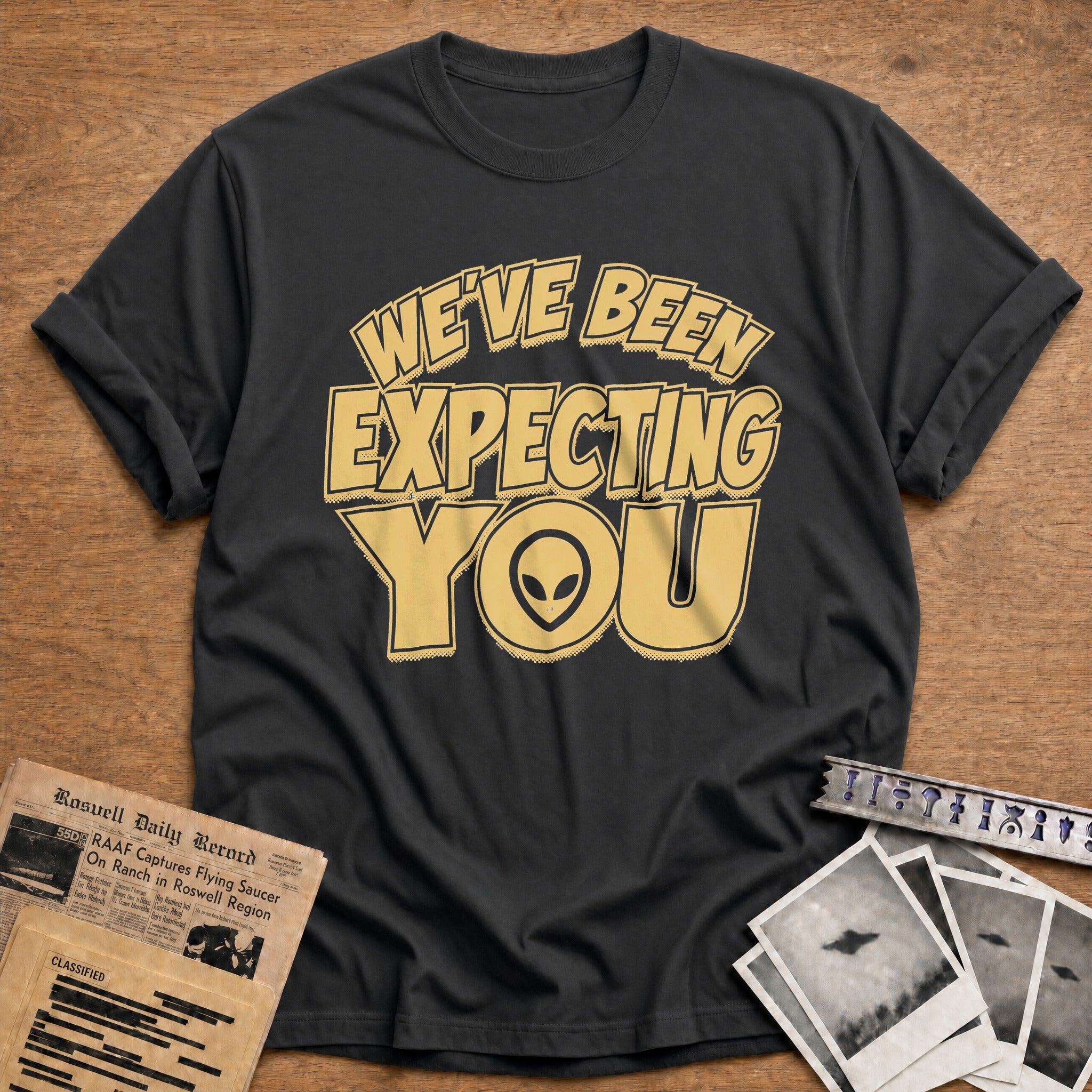 Weve Been Expecting You 01 - Charcoal
