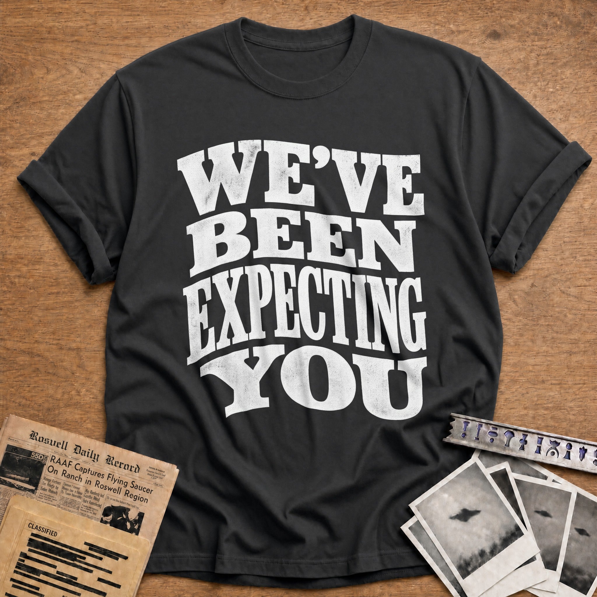 Weve Been Expecting You 02 - Charcoal