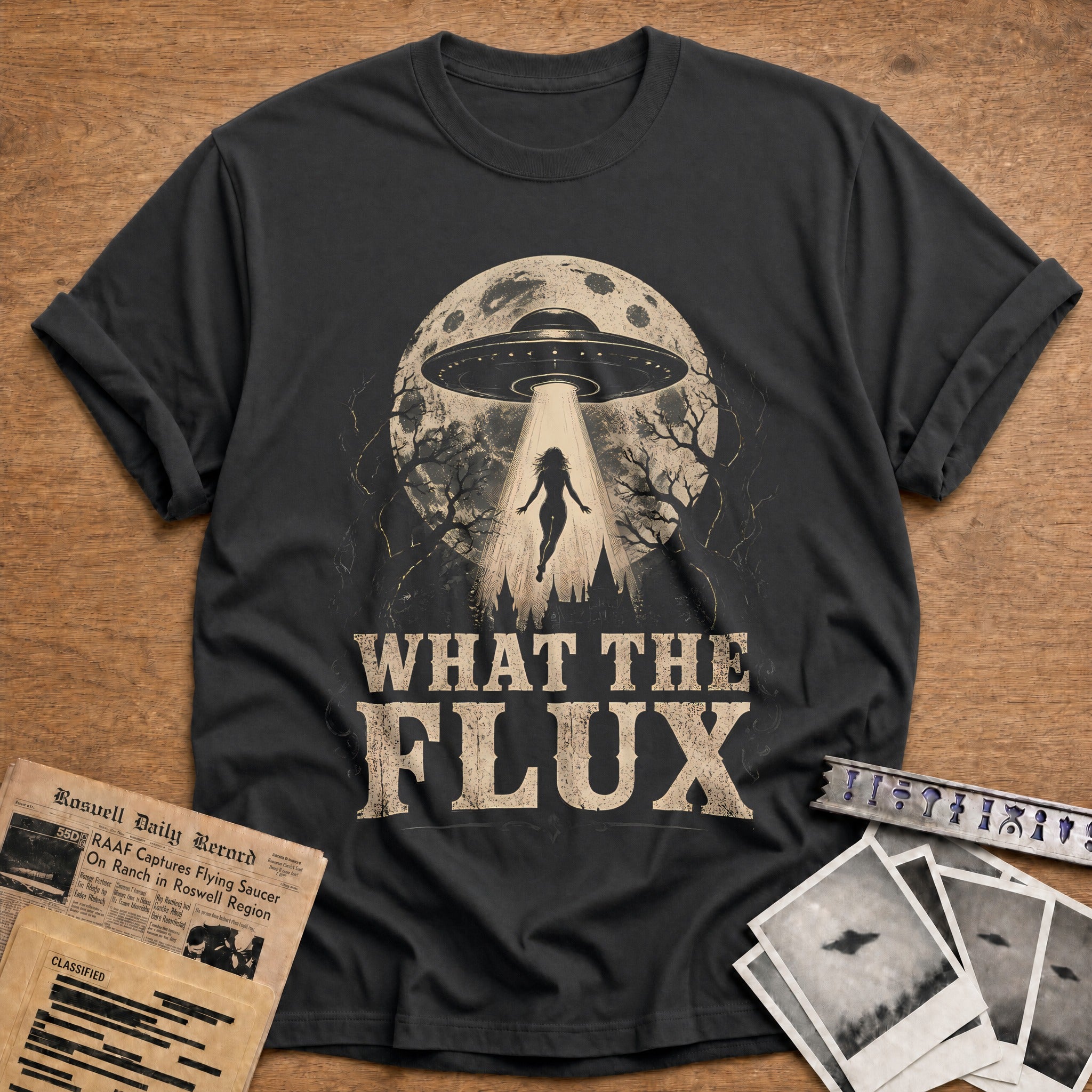 What The Flux 42 T-Shirt - Charcoal