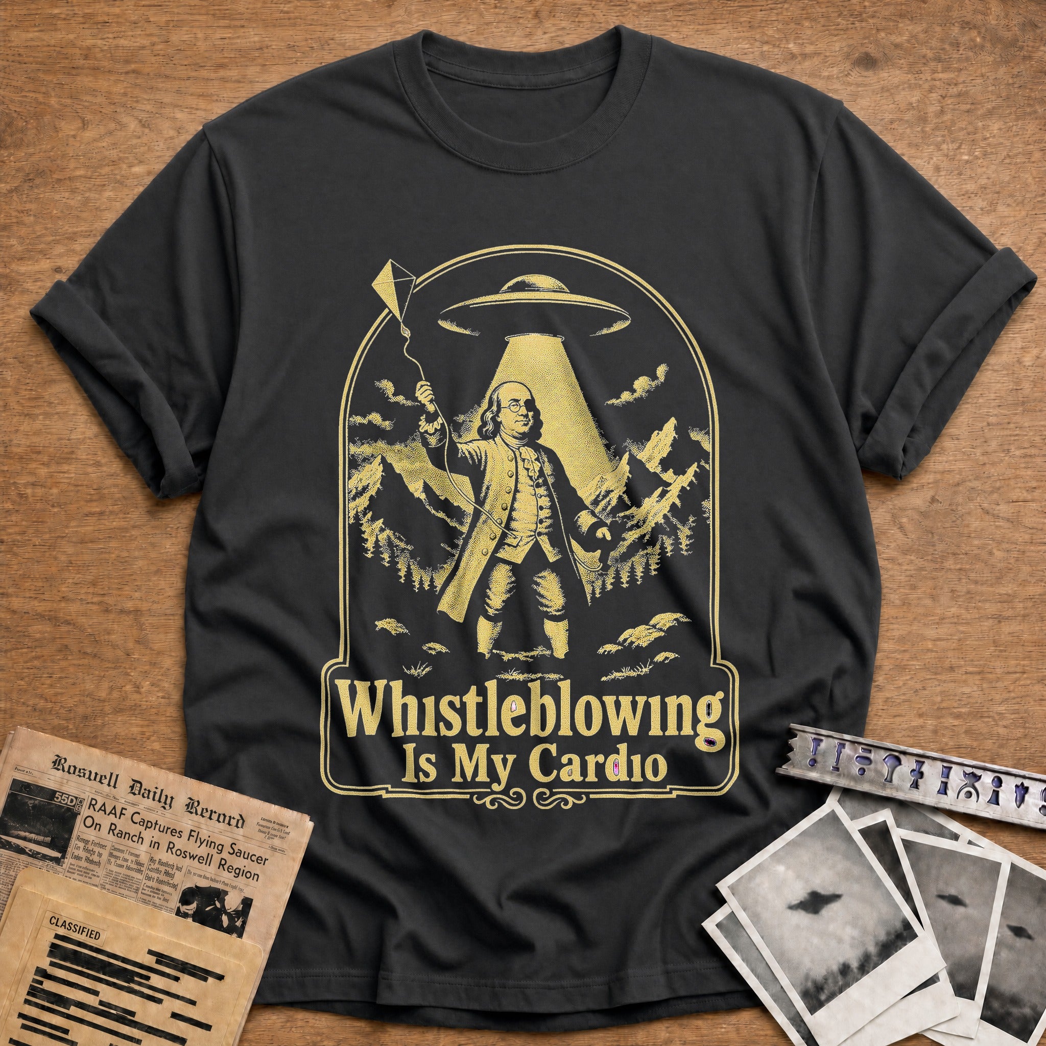 Whistleblowing Is My Cardio 01 - Charcoal