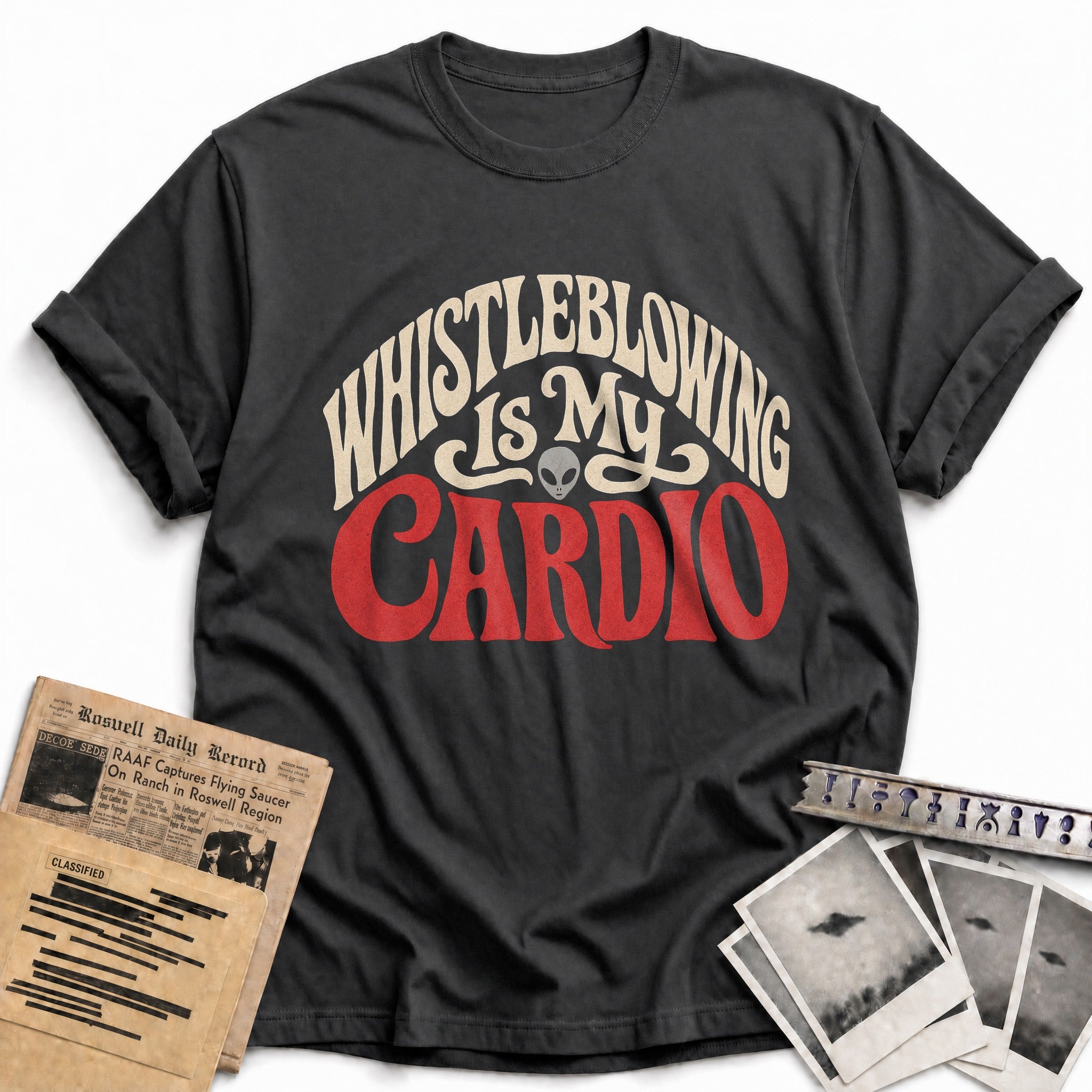 Whistleblowing Is My Cardio 04 - Charcoal