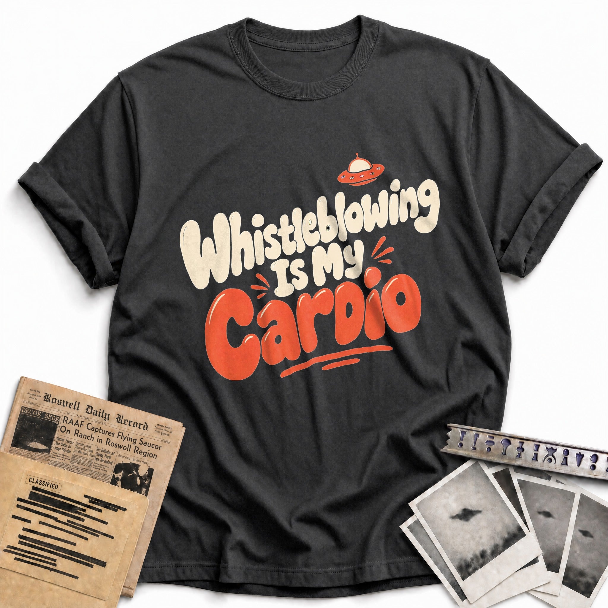 Whistleblowing Is My Cardio 05 - Charcoal