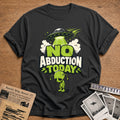 no abduction alien ufo funny - Charcoal