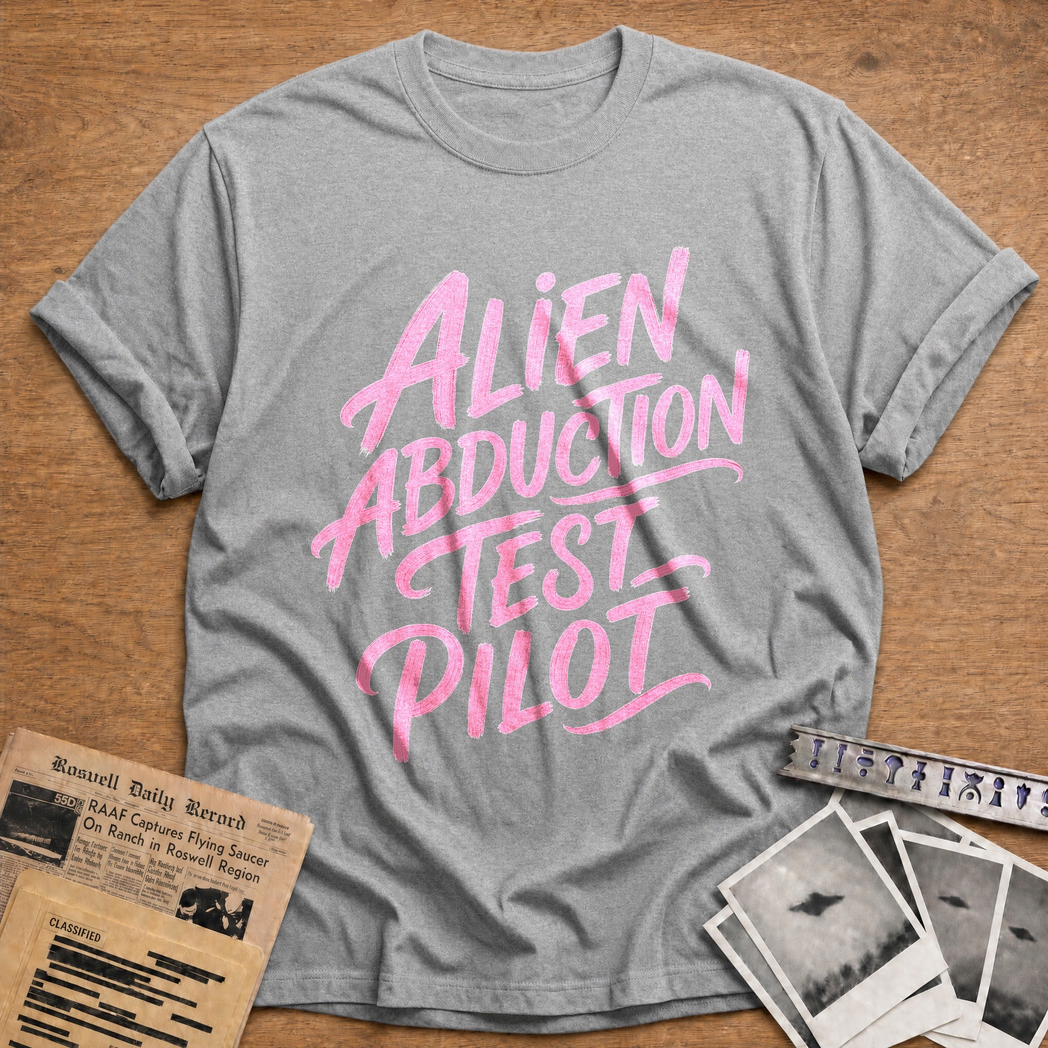 Alien Abduction Test Pilot - Sport Grey