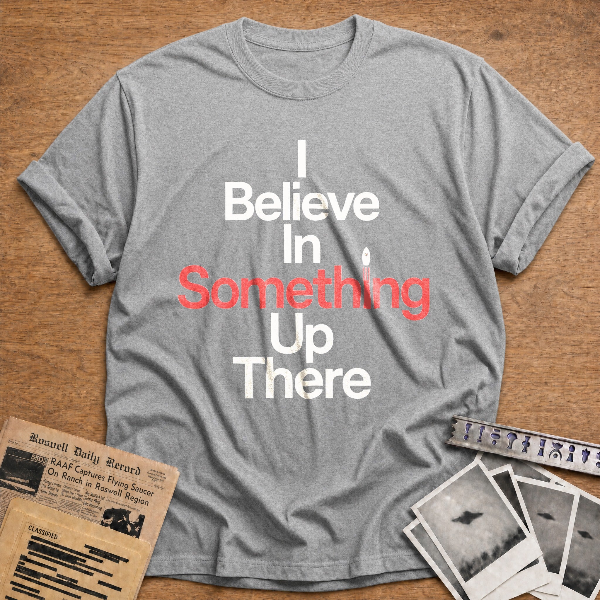 Believe In Something - Sport Grey