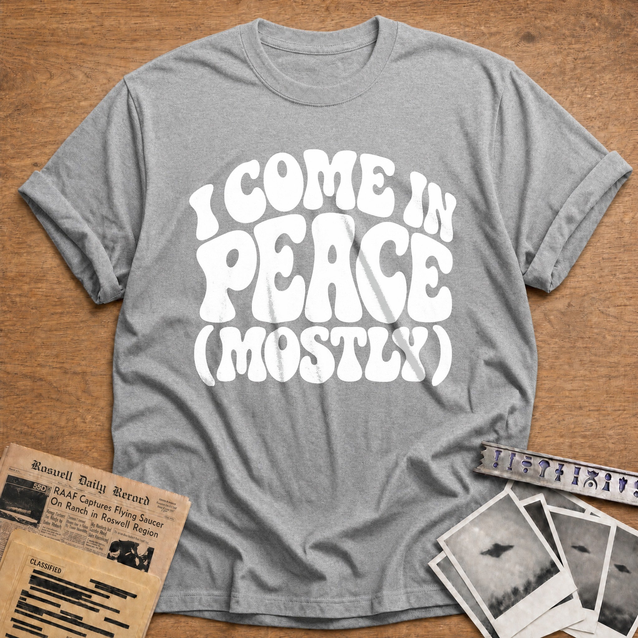 Come In Peace - Sport Grey