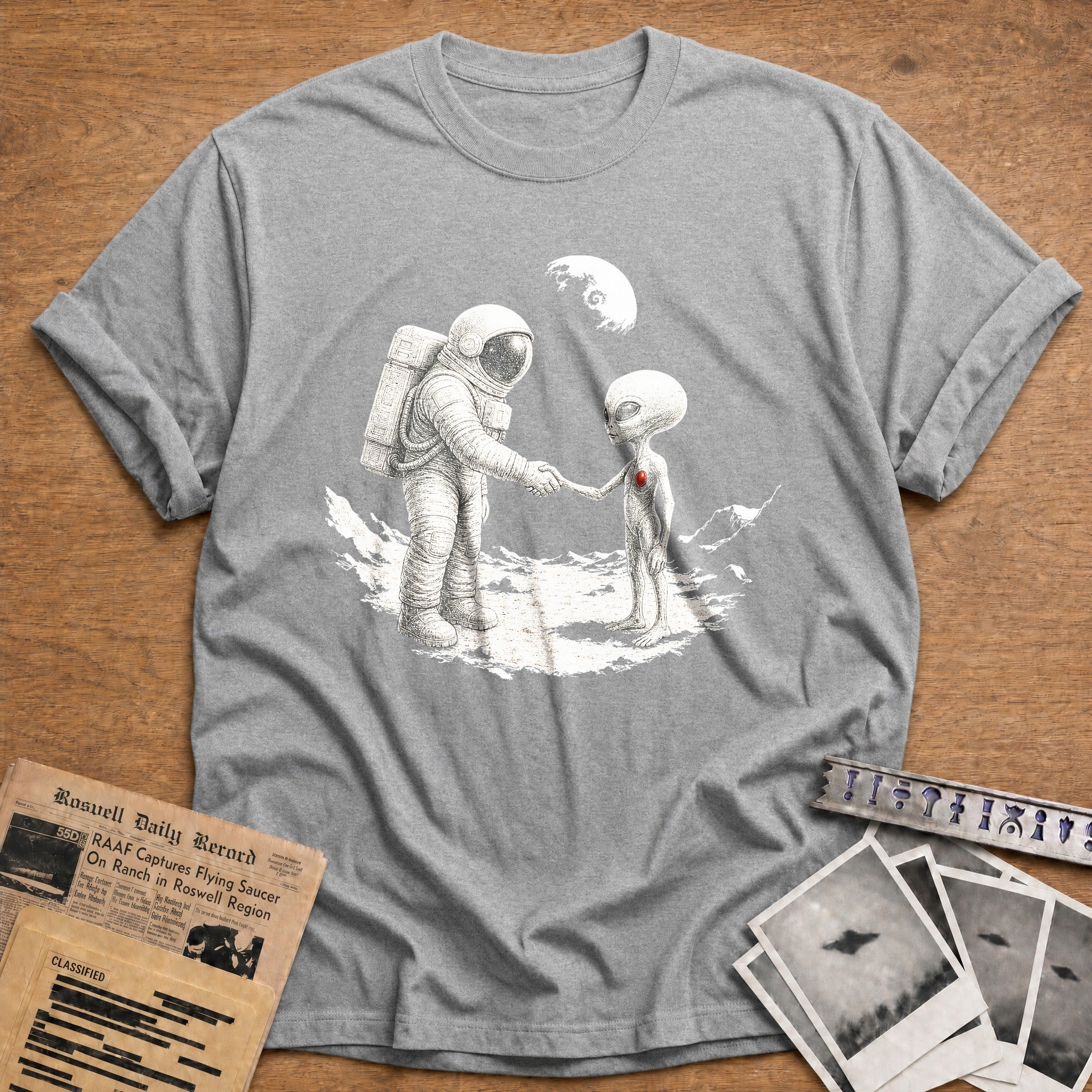 Cosmic Handshake - Sport Grey