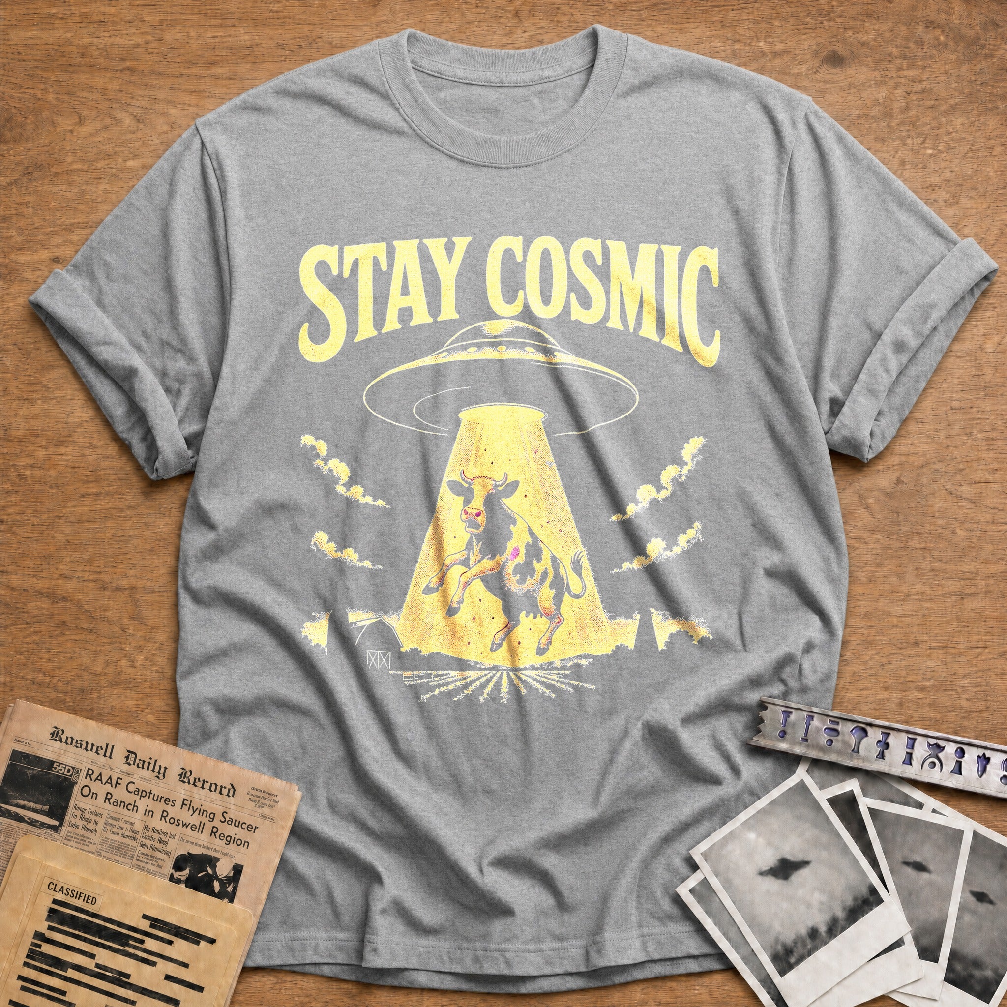Cosmic Vibes Only - Sport Grey