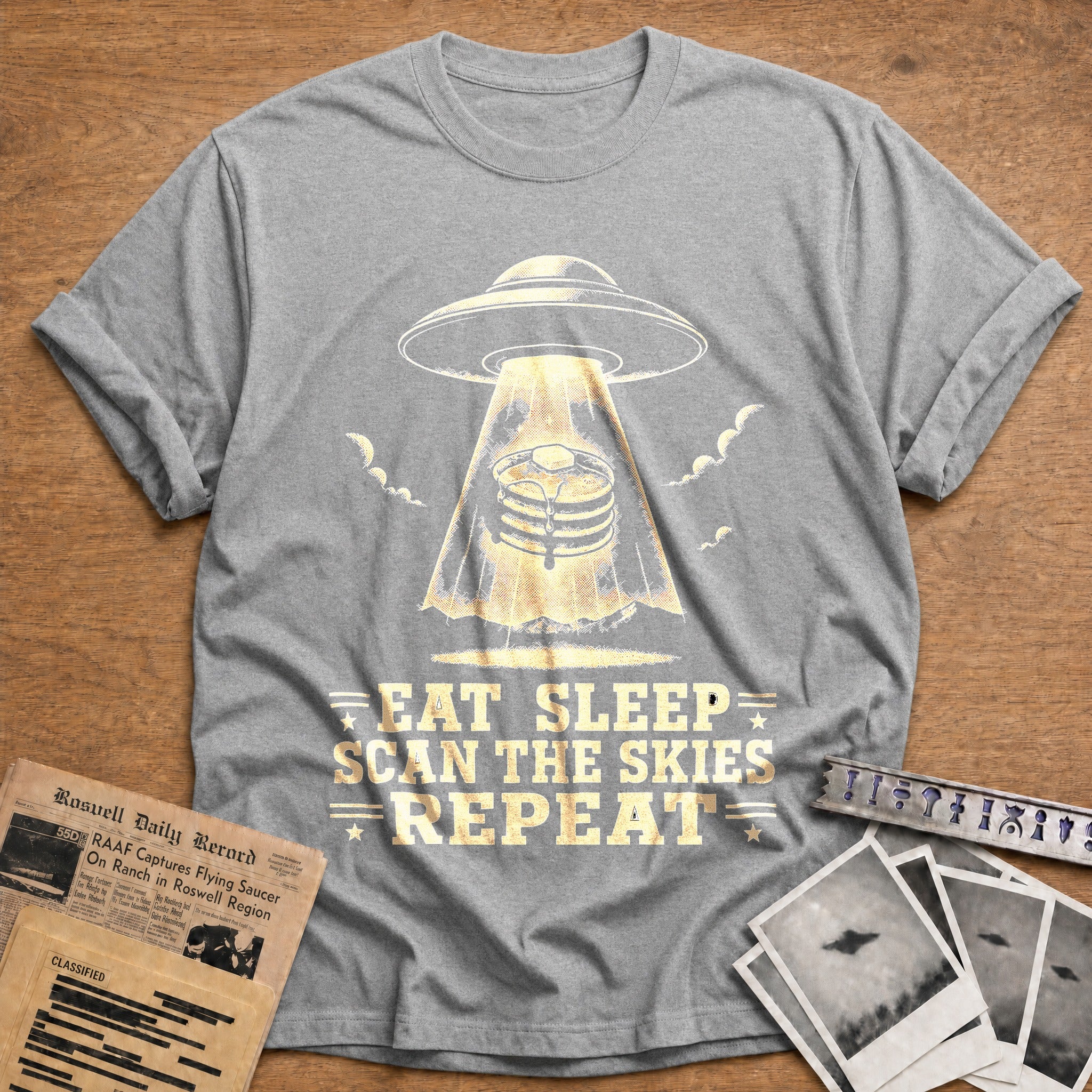 Eat Sleep Scan Repeat - Sport Grey