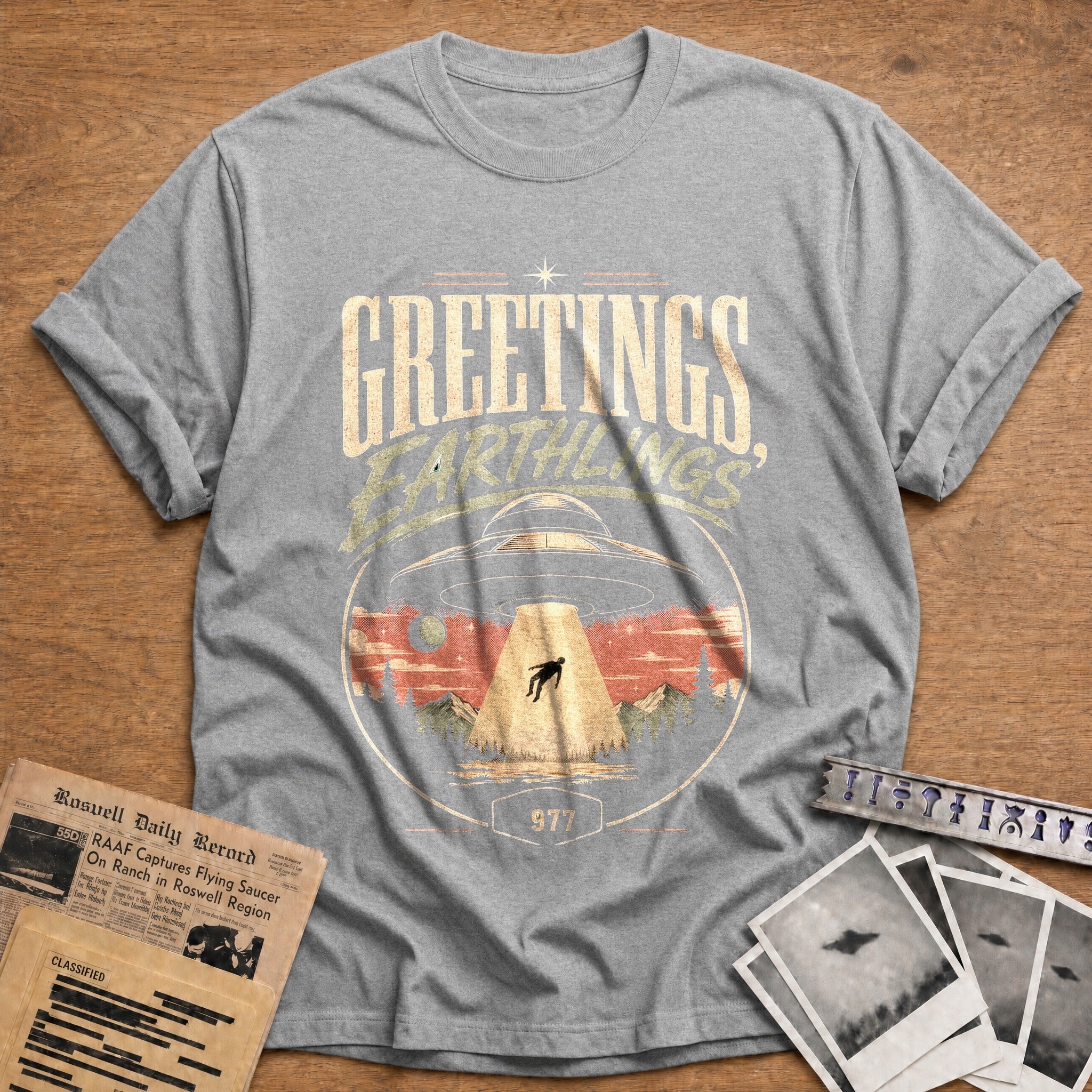 Greetings, Earthling - Sport Grey