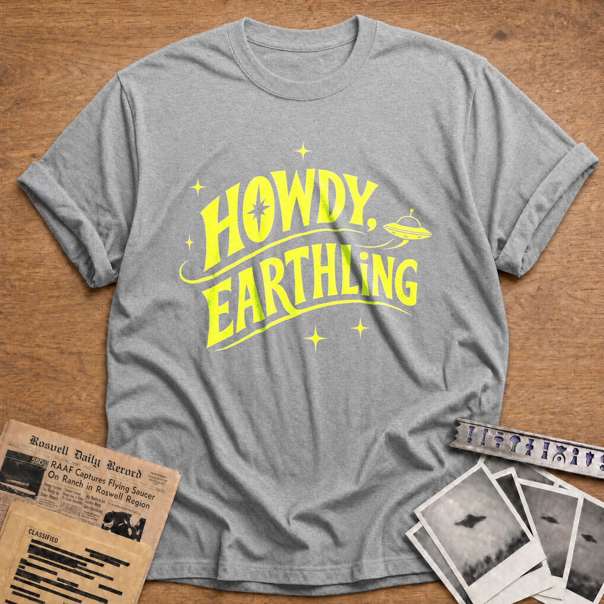 Howdy, Earthling - Sport Grey