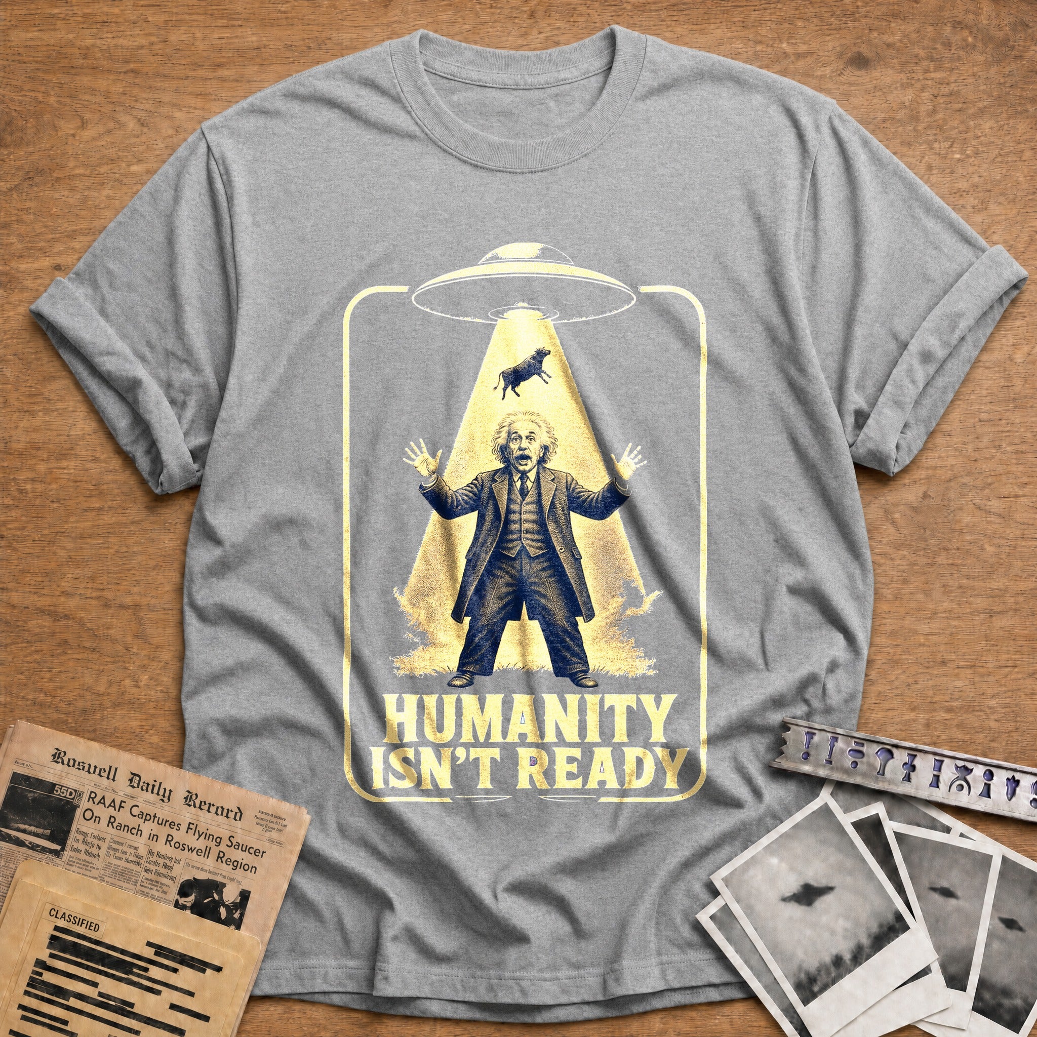 Humanity Isn't Ready - Sport Grey