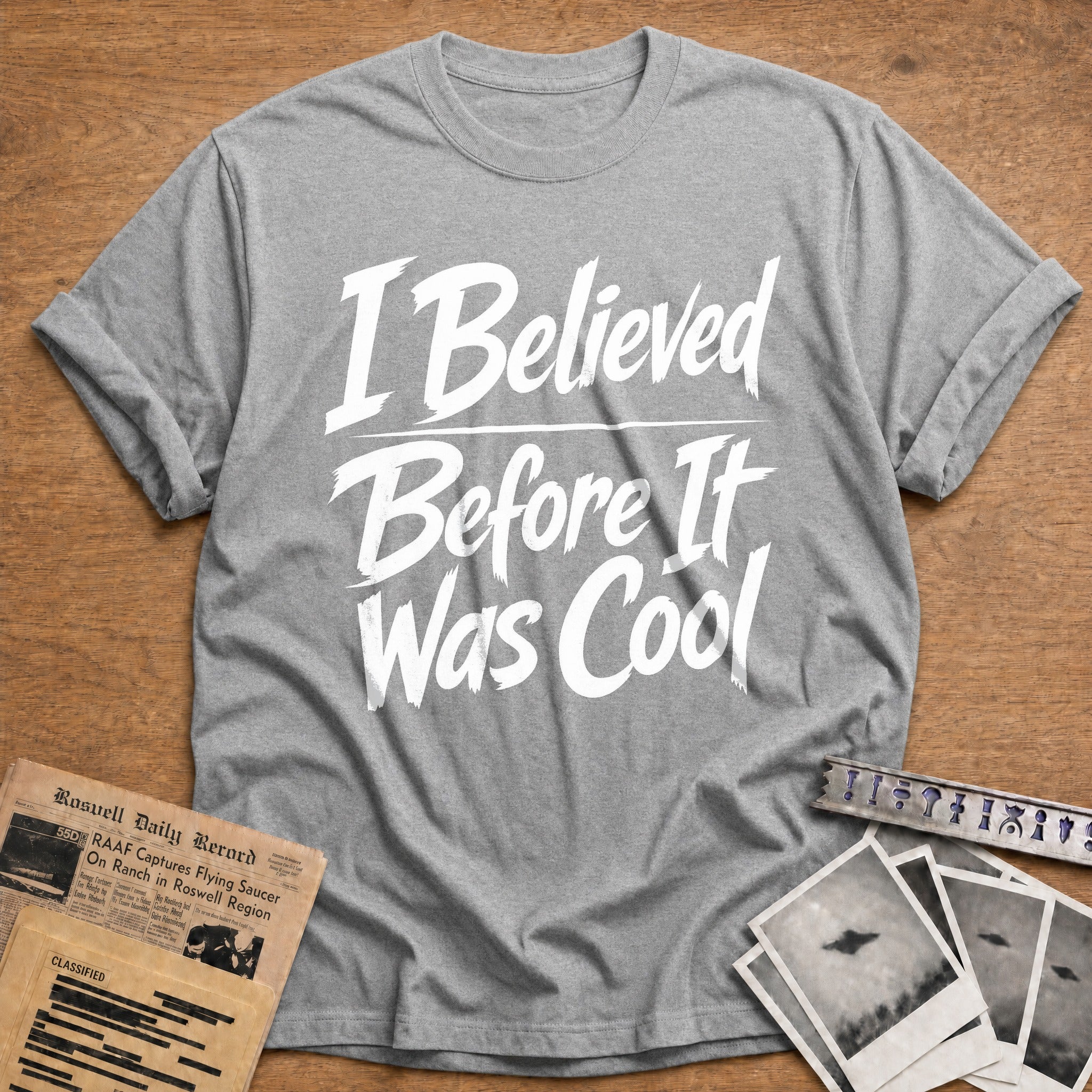 I Believed Before It - Sport Grey