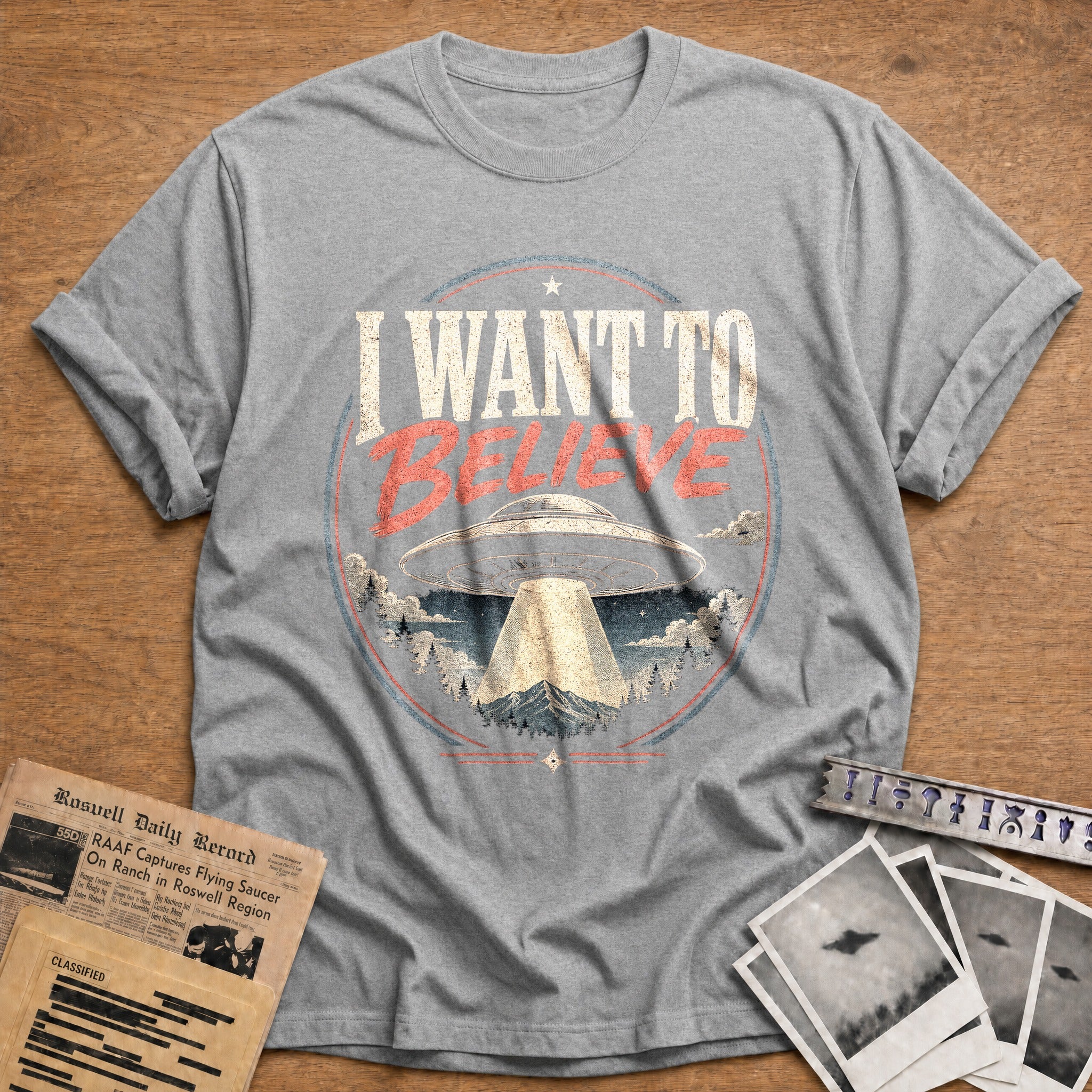 I Choose To Believe - Sport Grey