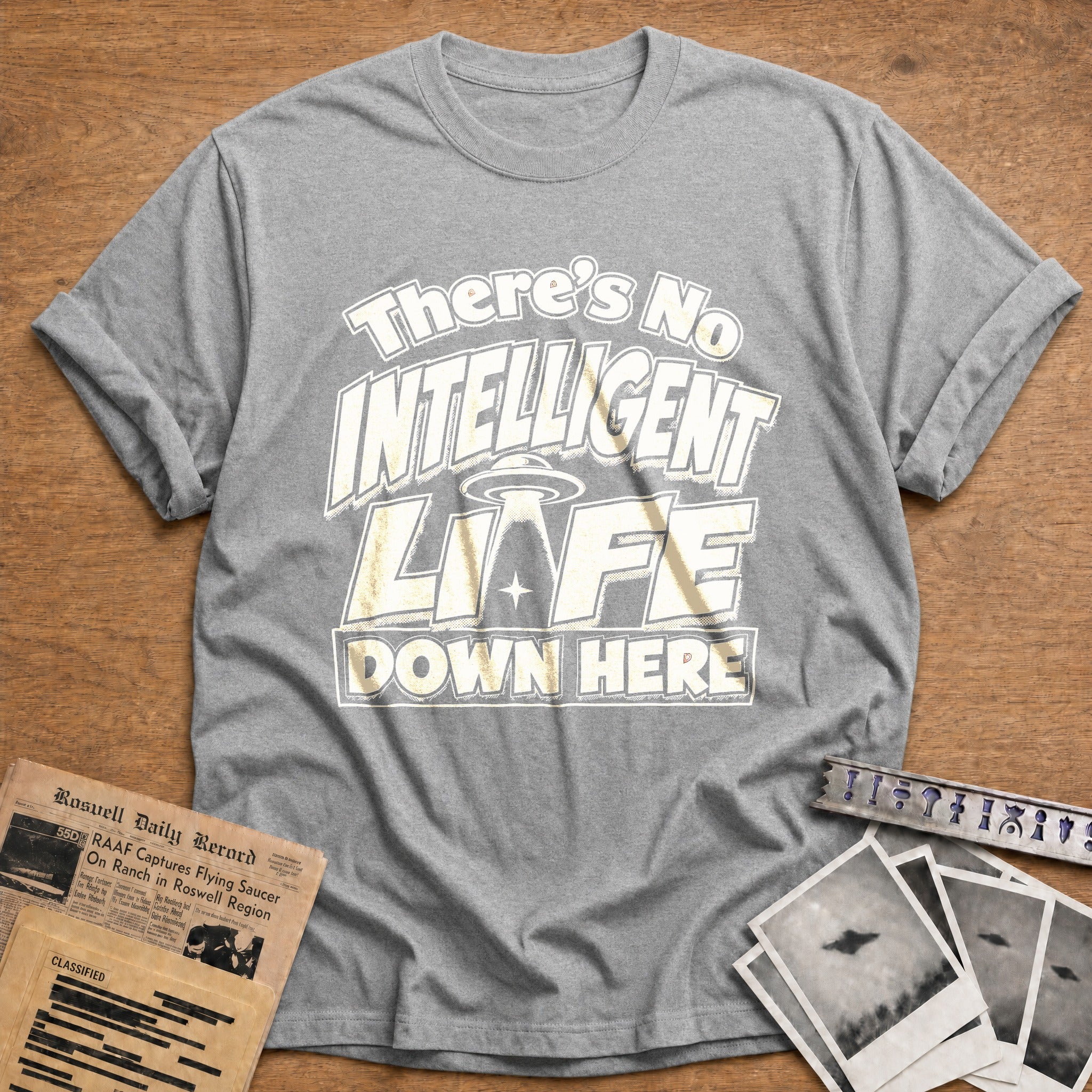 Intelligent Life Down Here - Sport Grey
