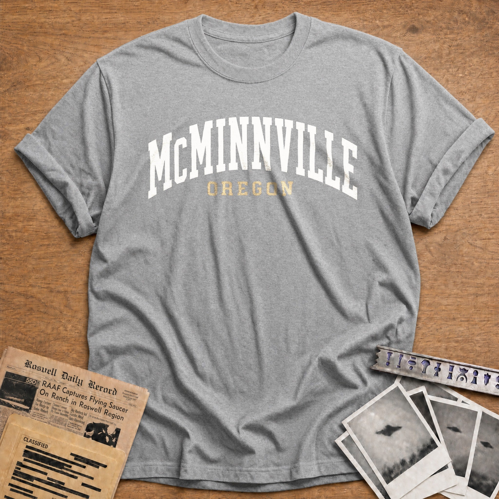 Mcminnville Oregon - Sport Grey