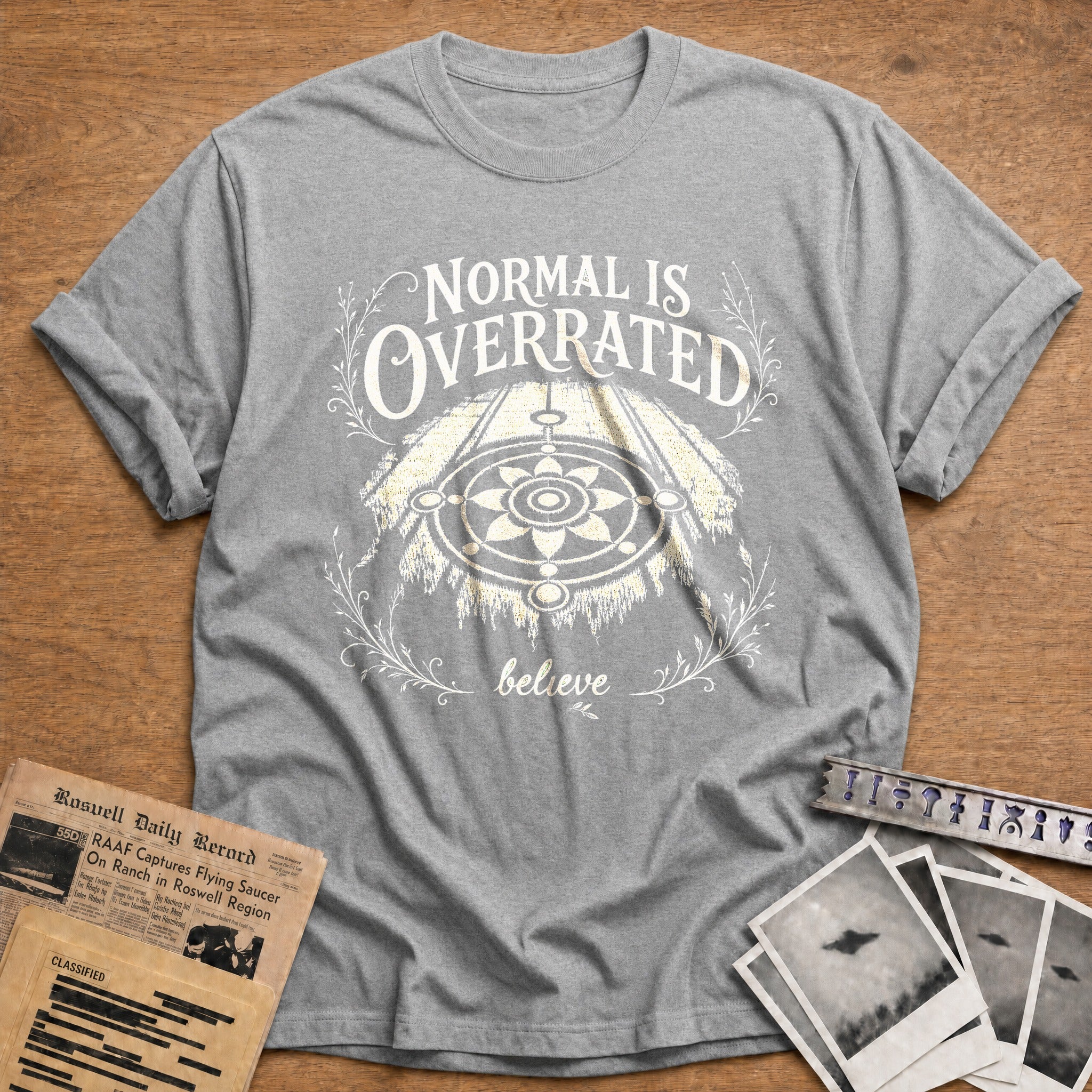 Normal Is Overrated - Sport Grey
