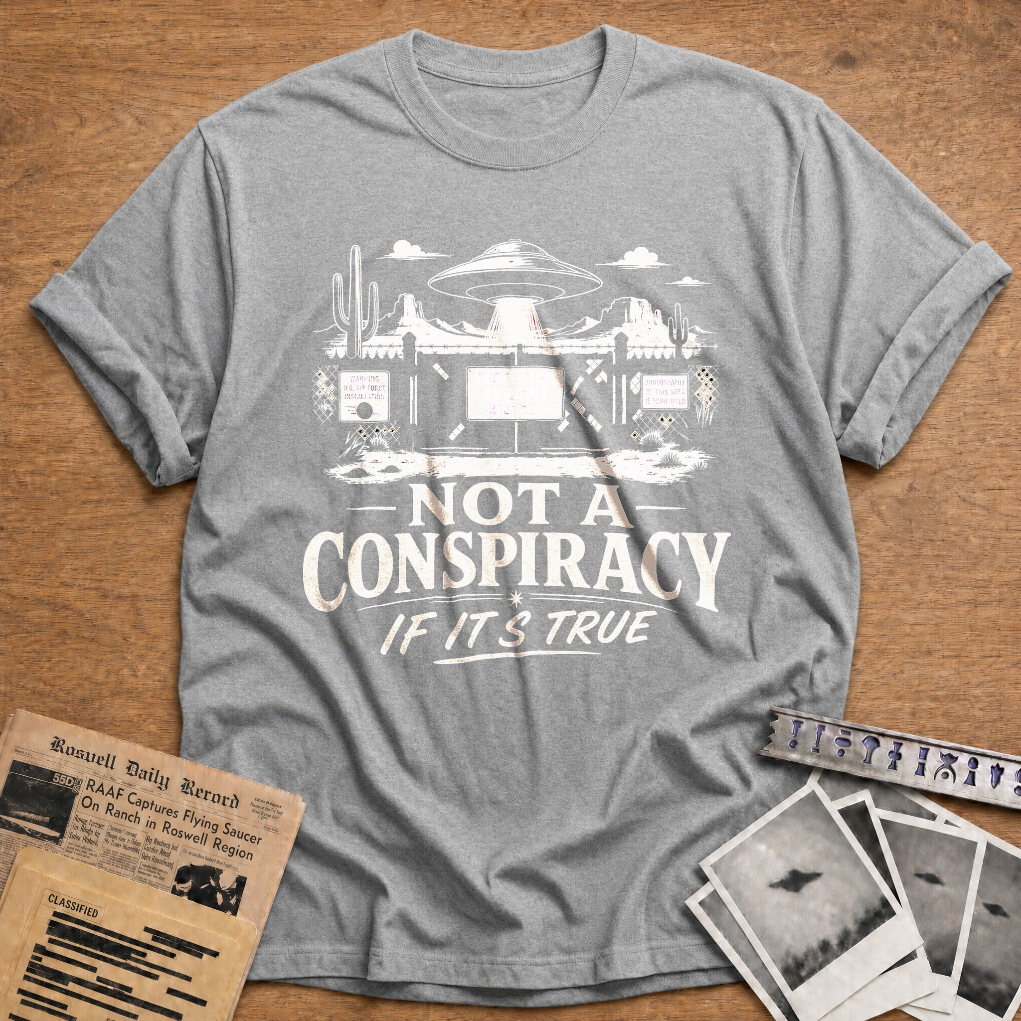 Not A Conspiracy, If It's True - Sport Grey