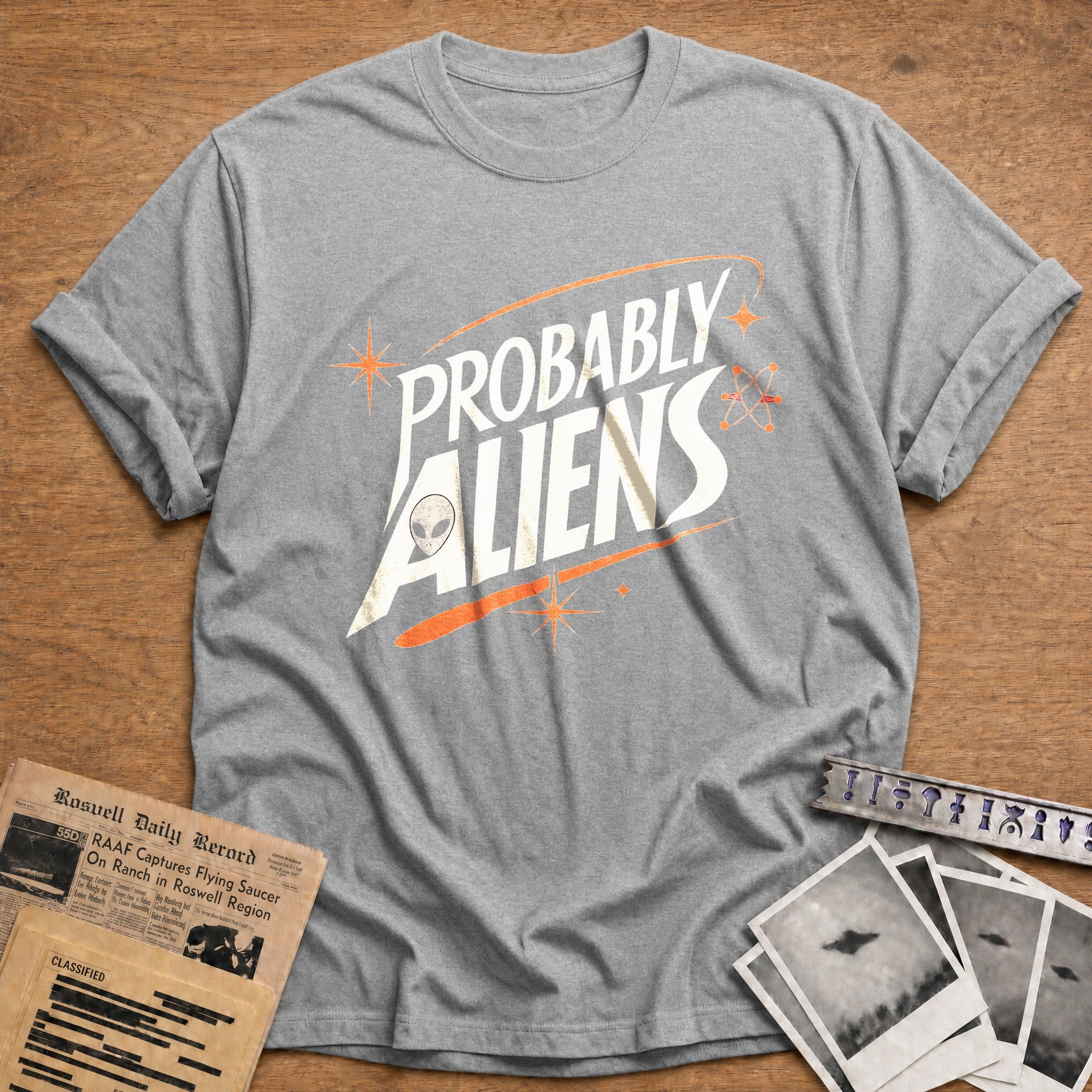 Probably Aliens - Sport Grey