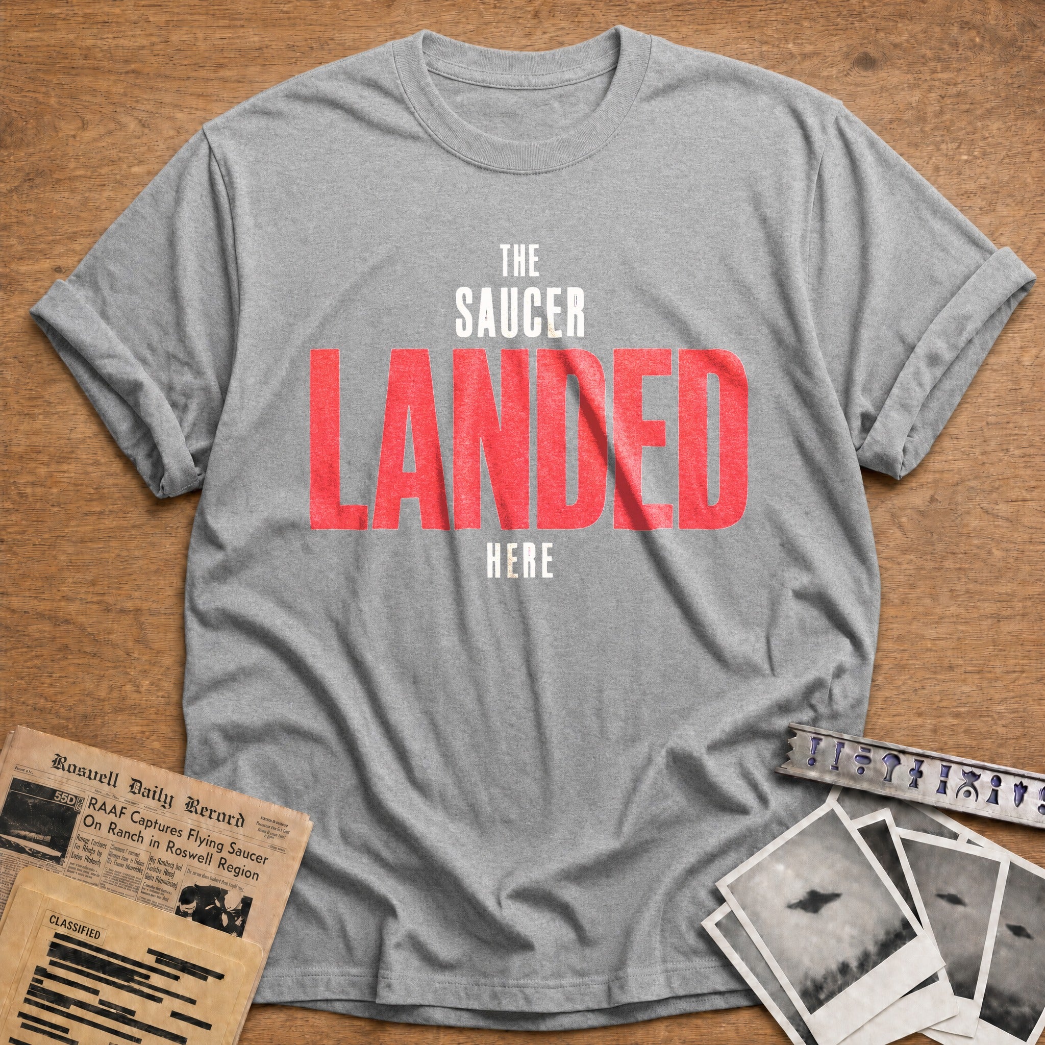 Saucer Landing - Sport Grey