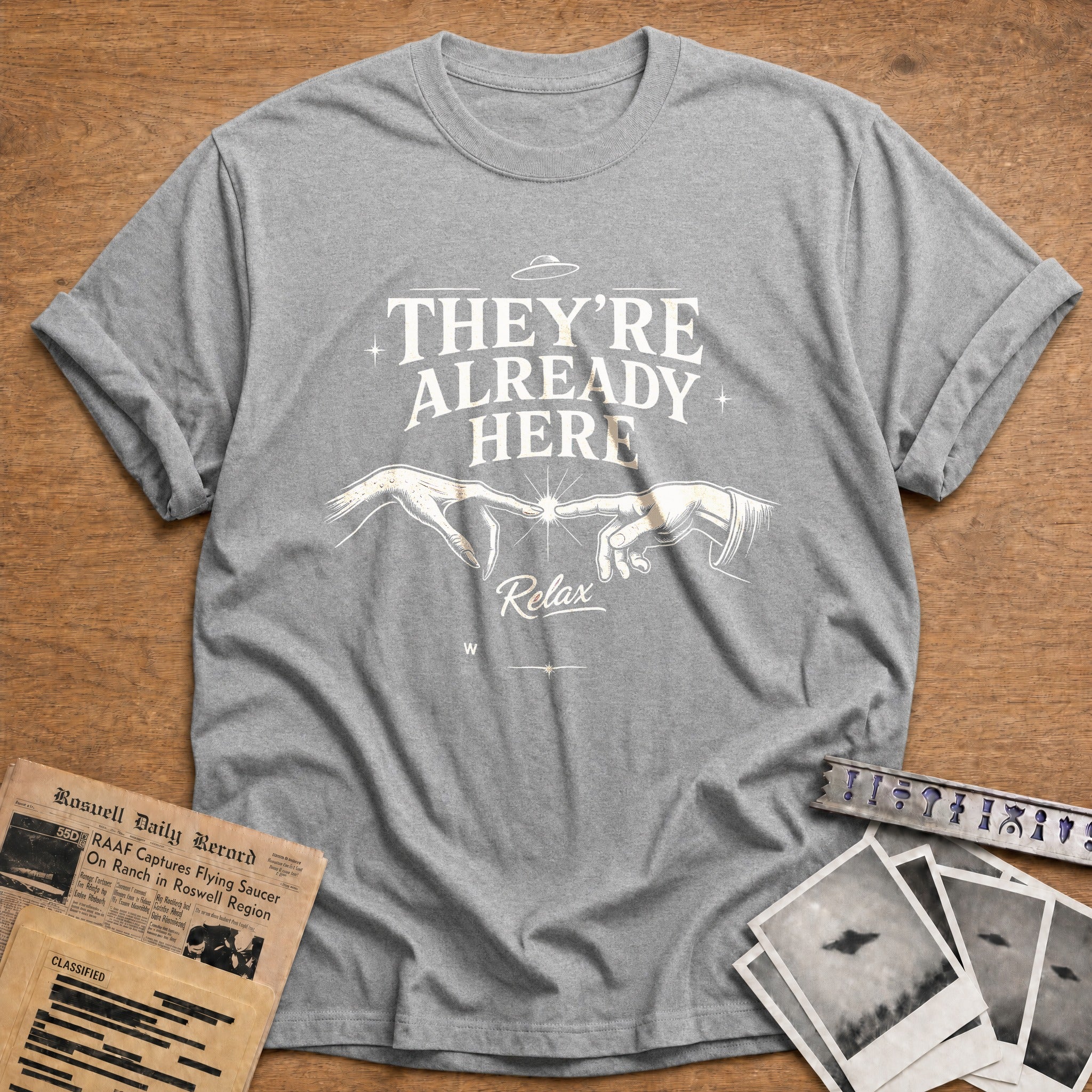 They're Already Here - Sport Grey