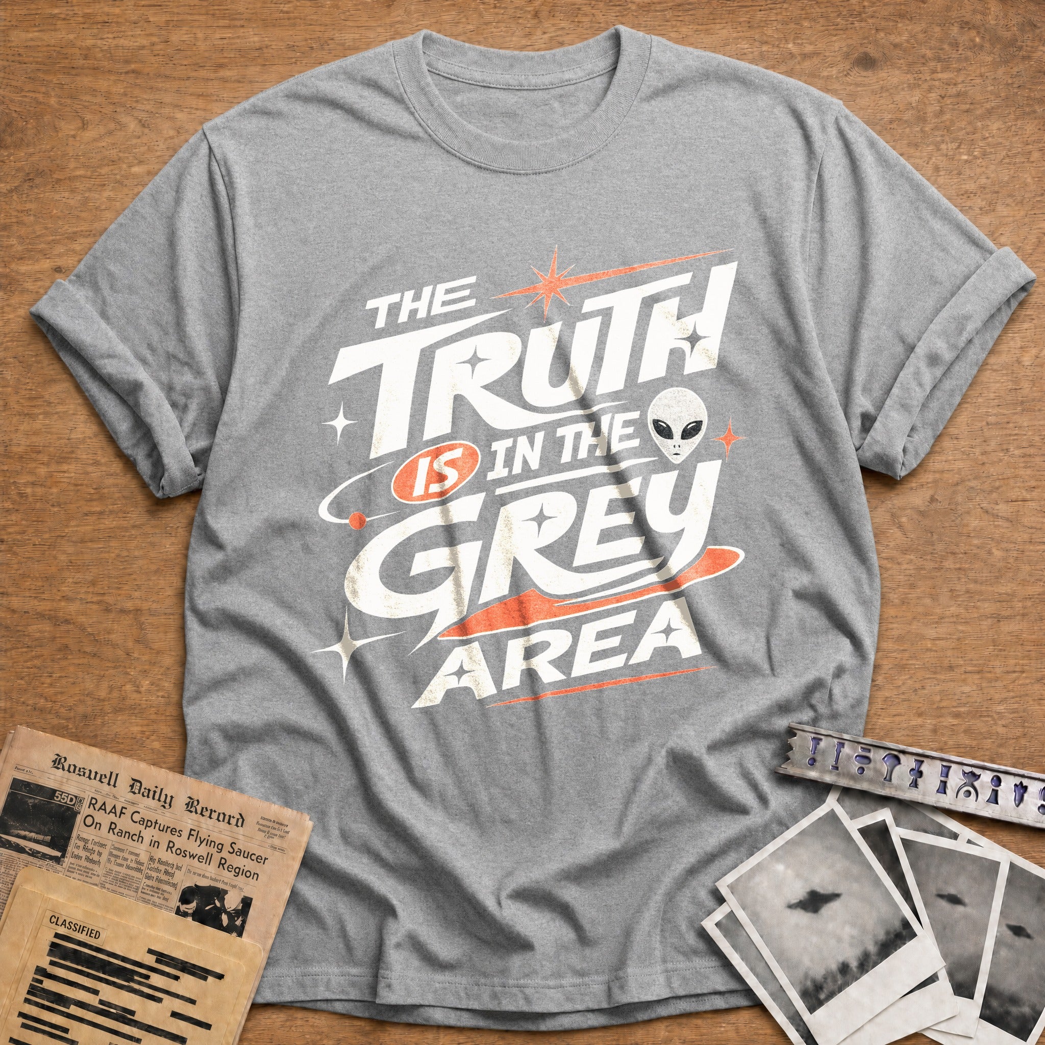Truth Wears Grey - Sport Grey