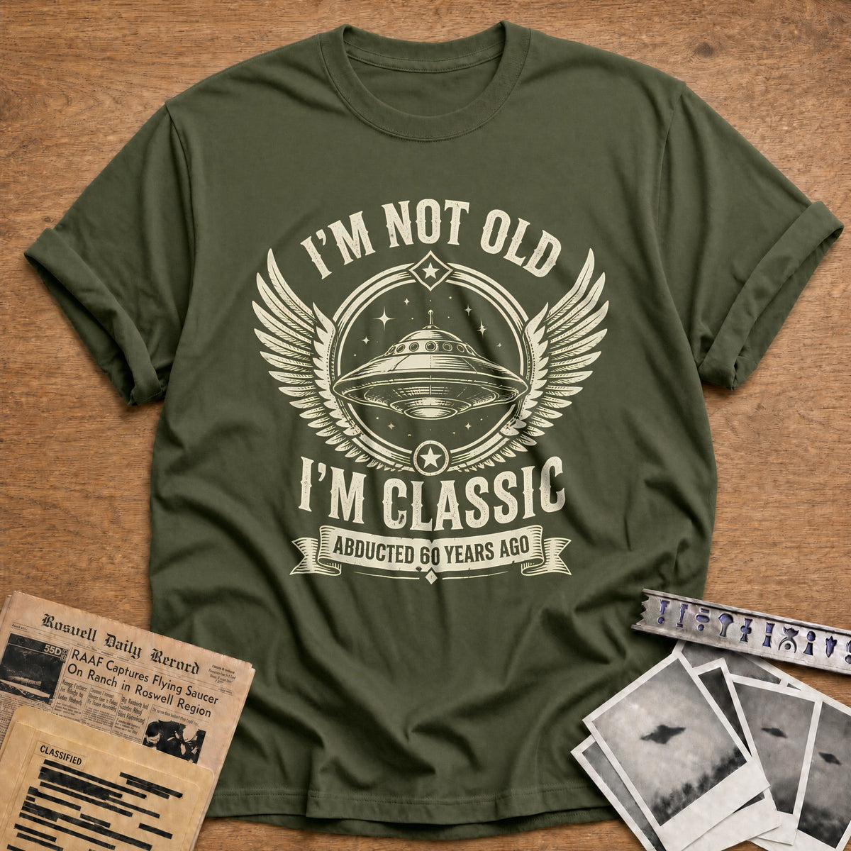 60 Im Classic T-Shirt - Military Green