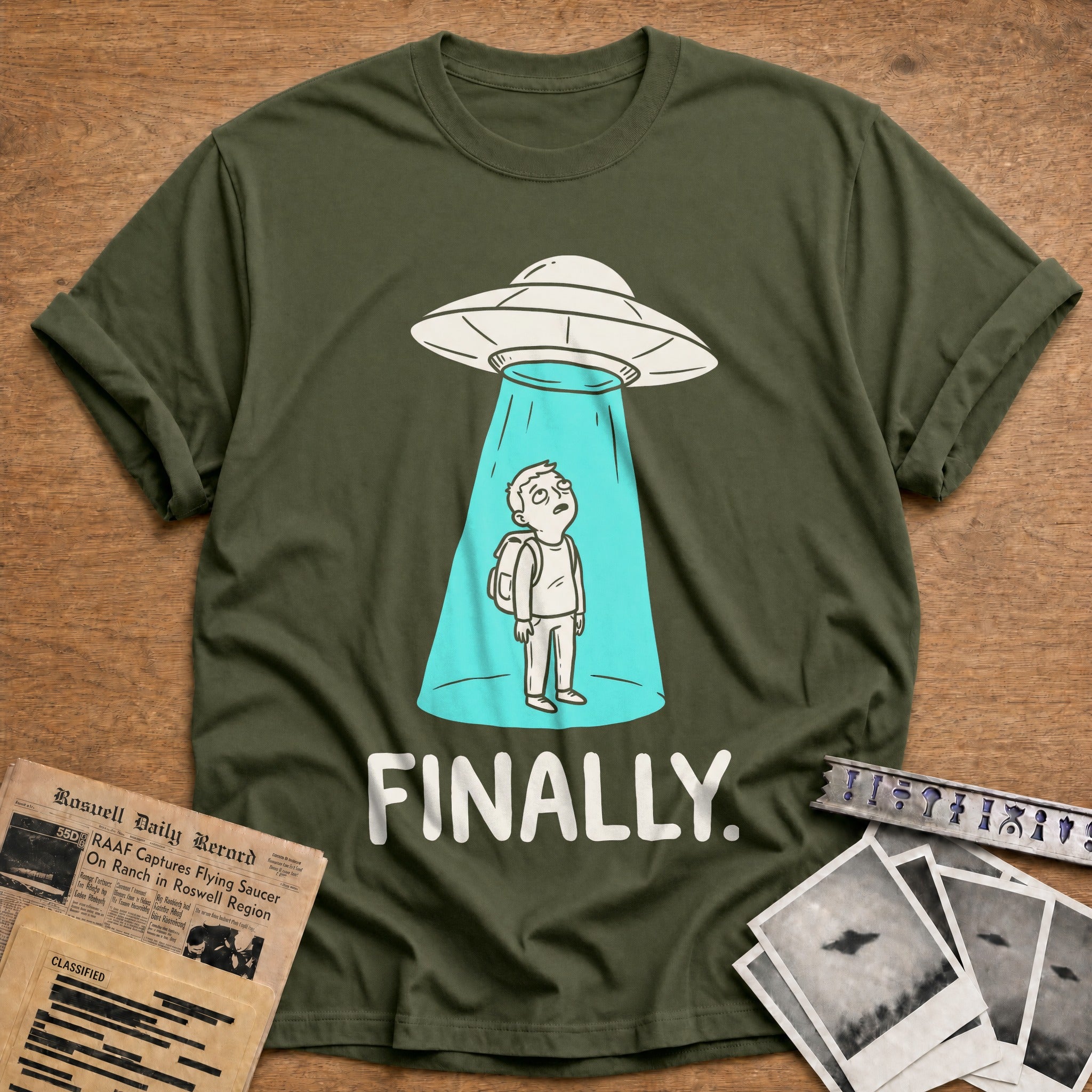 Abduction Day - Military Green
