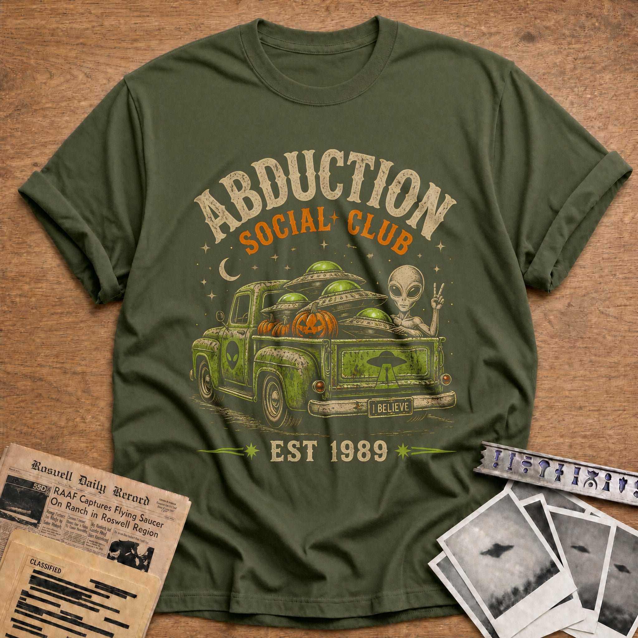 Abduction Social Club 30 - Military Green