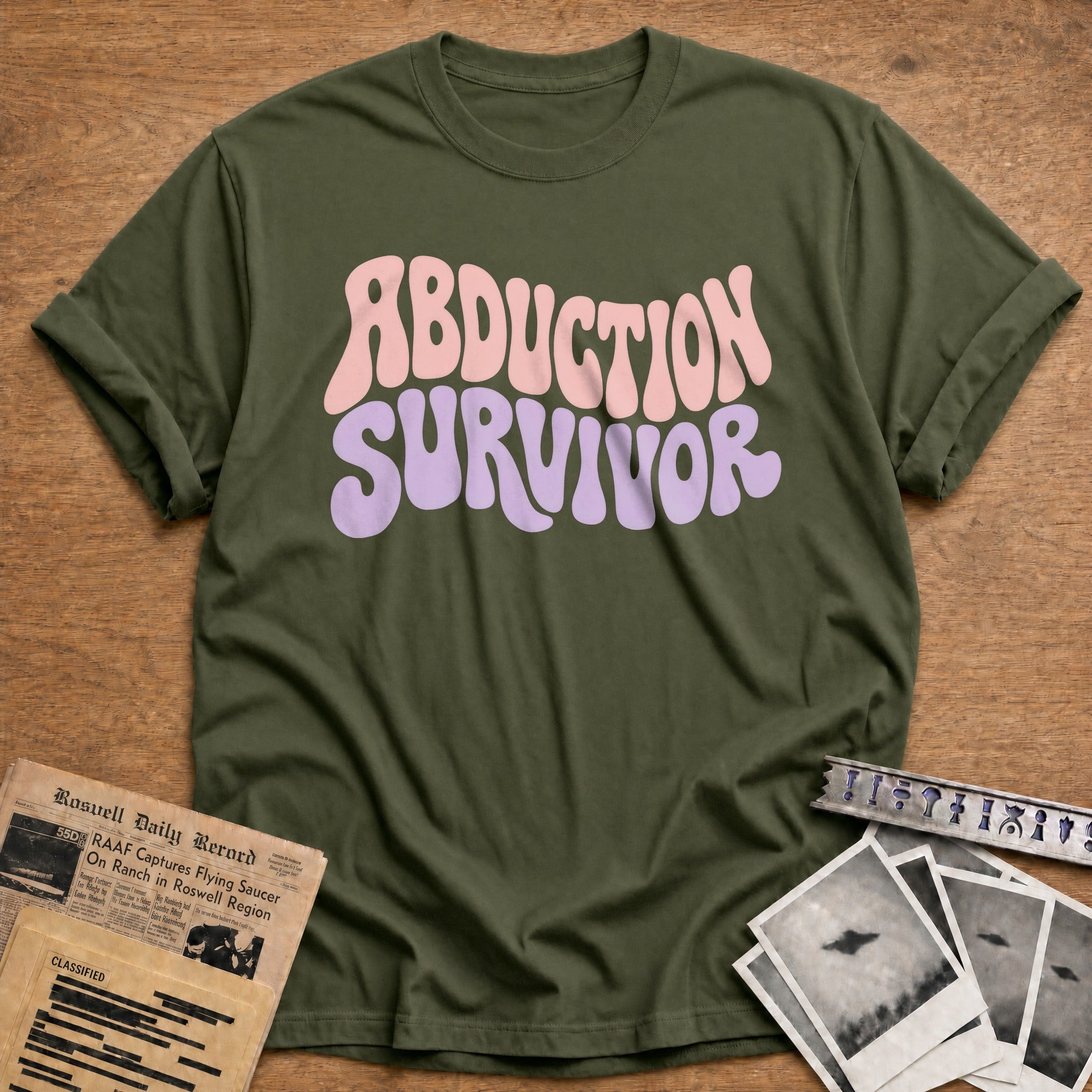 Abduction Survivor - Military Green