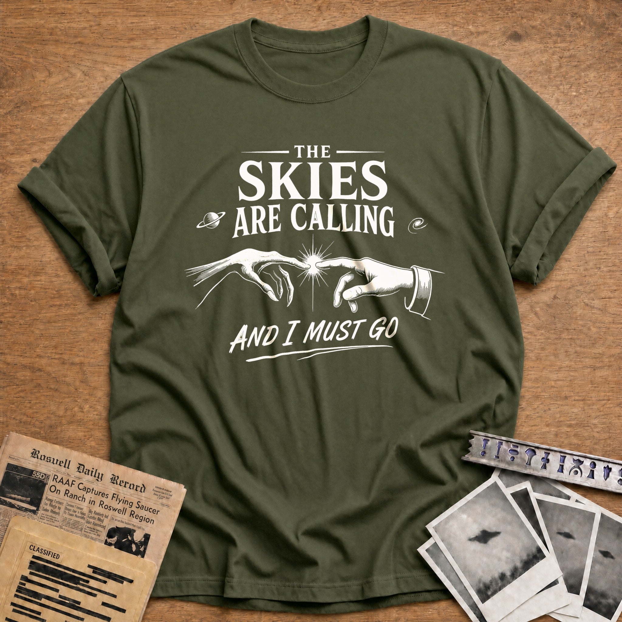 Answering The Call - Military Green
