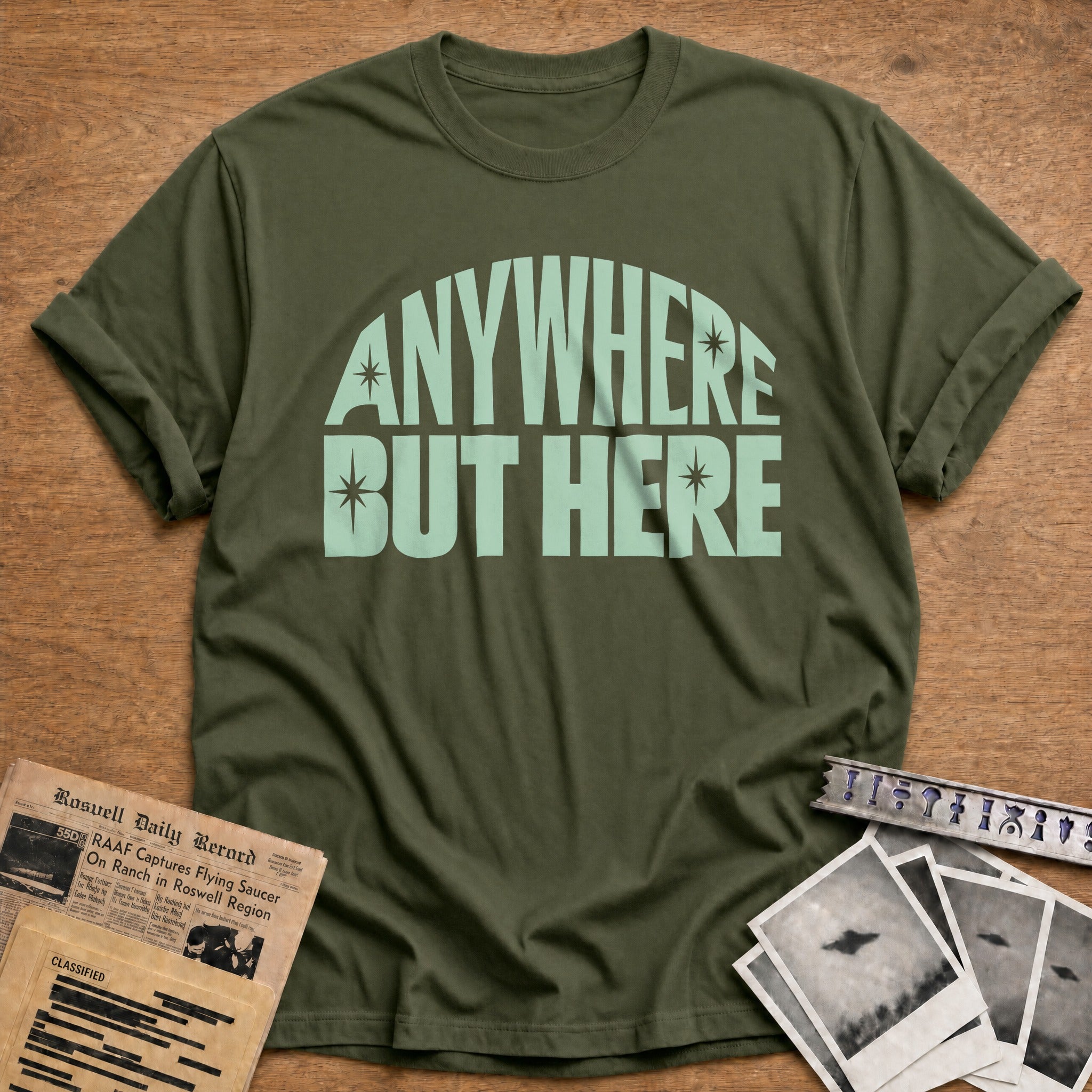 Anywhere But Here 01 - Military Green