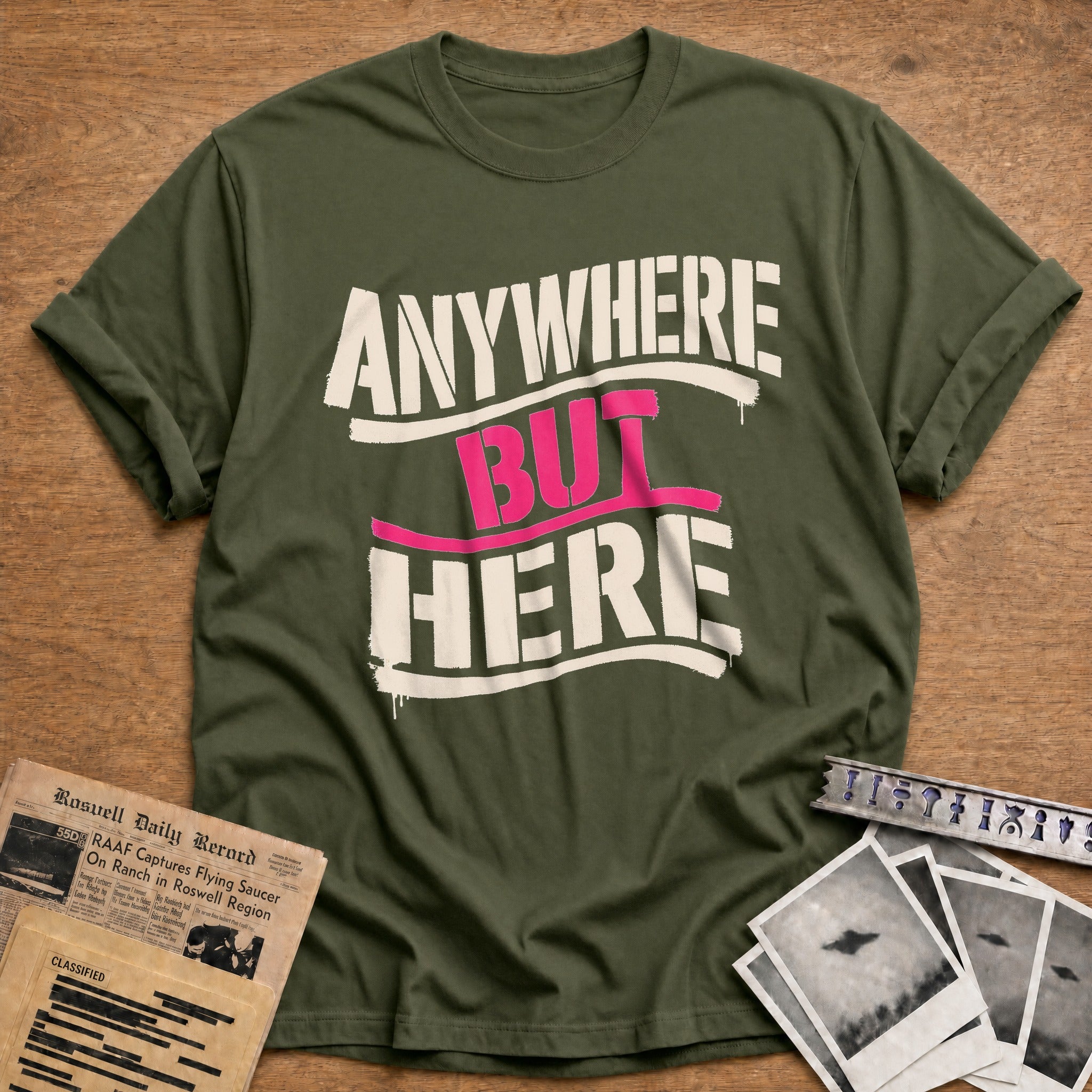Anywhere But Here 02 - Military Green
