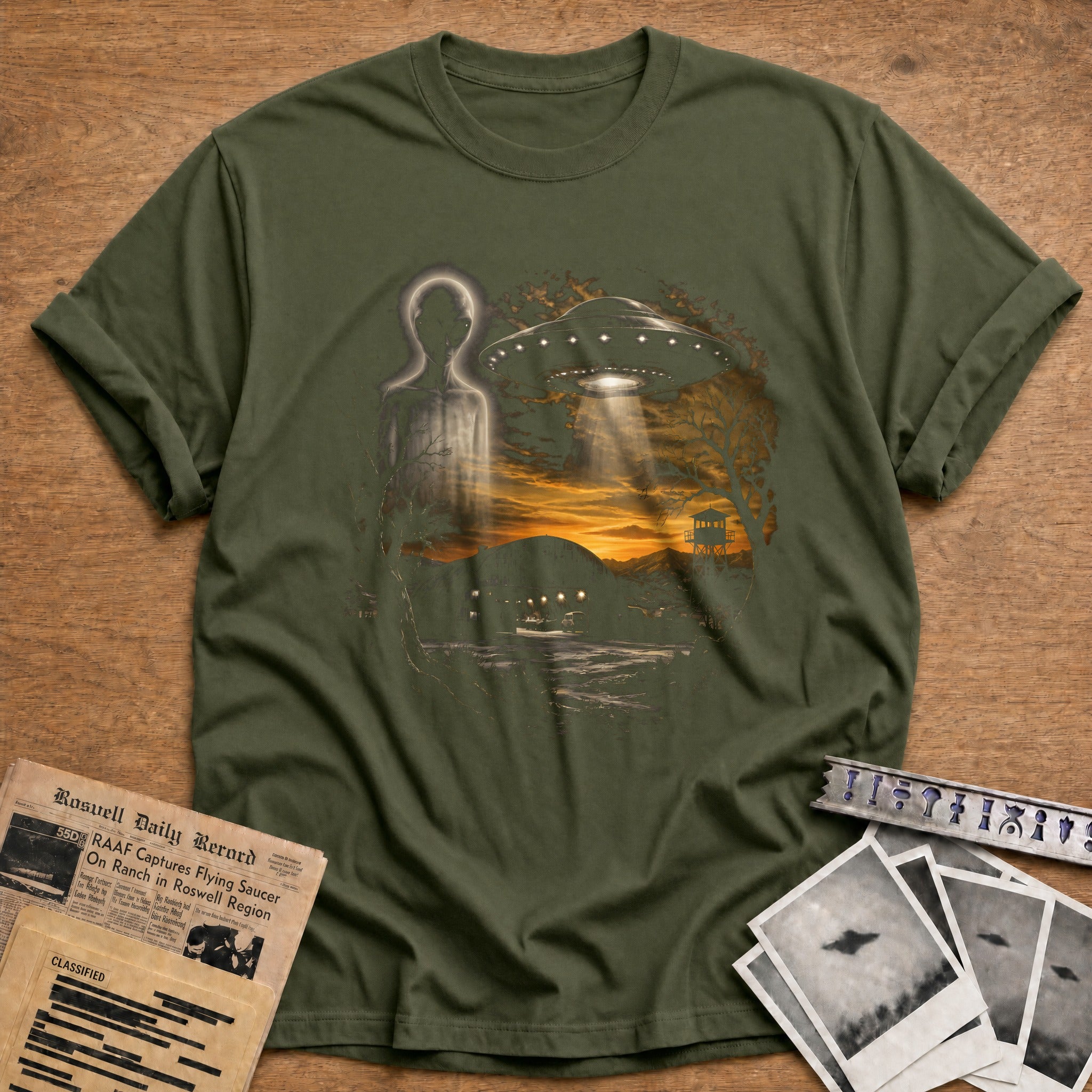 Area51 Hangar Ghost 28 - Military Green