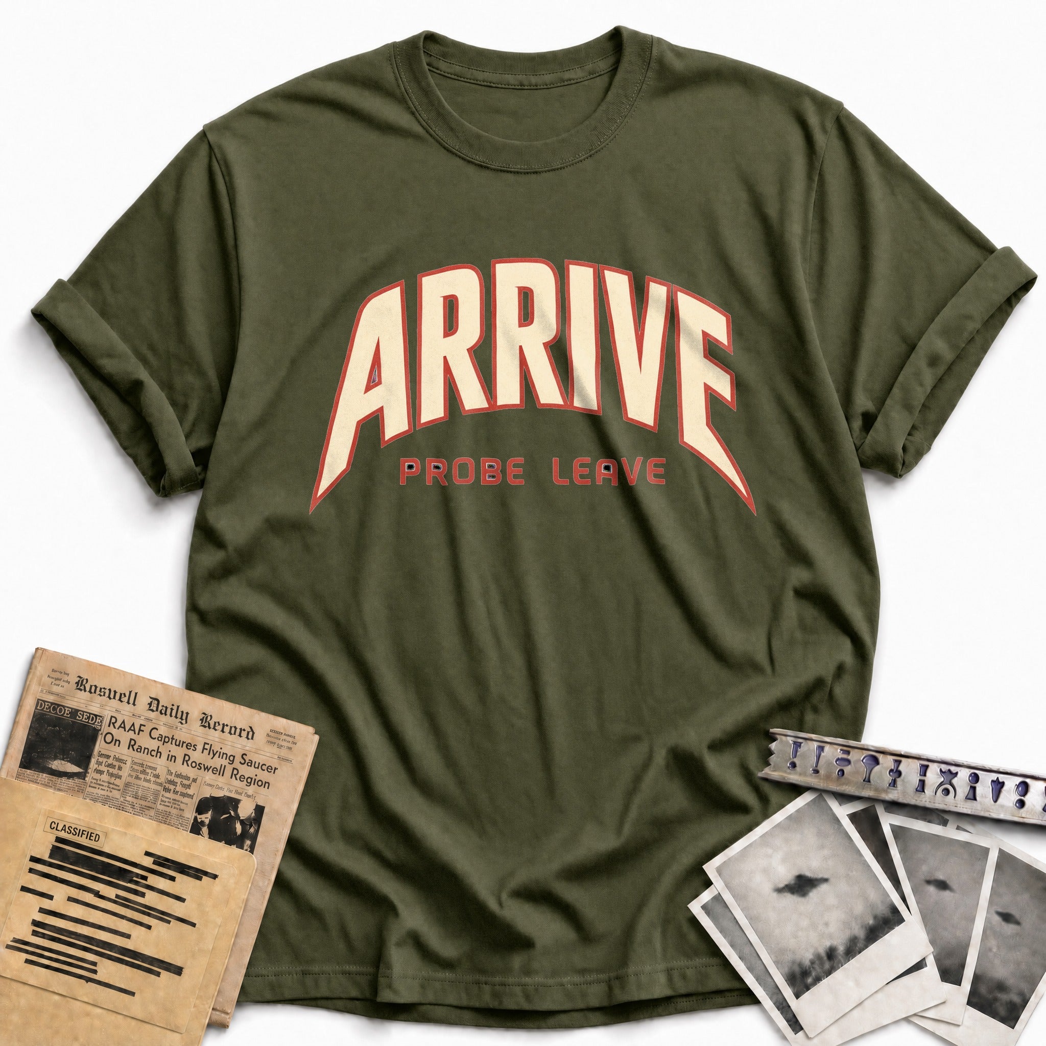 Arrive Probe Leave 04 - Military Green