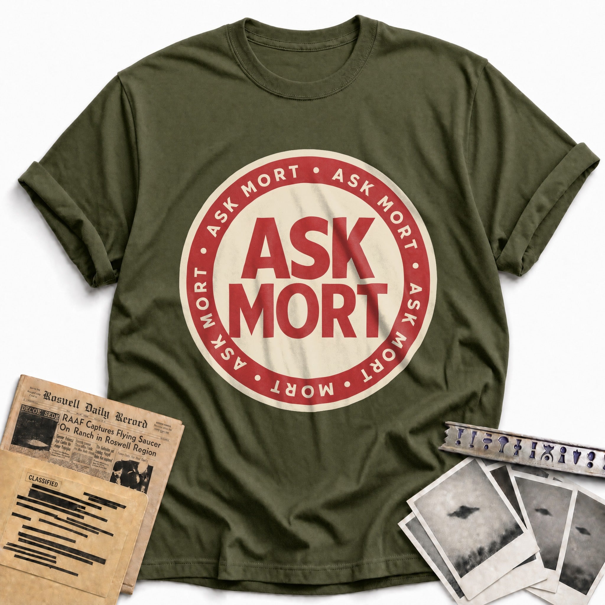 Ask Mort 03 - Military Green