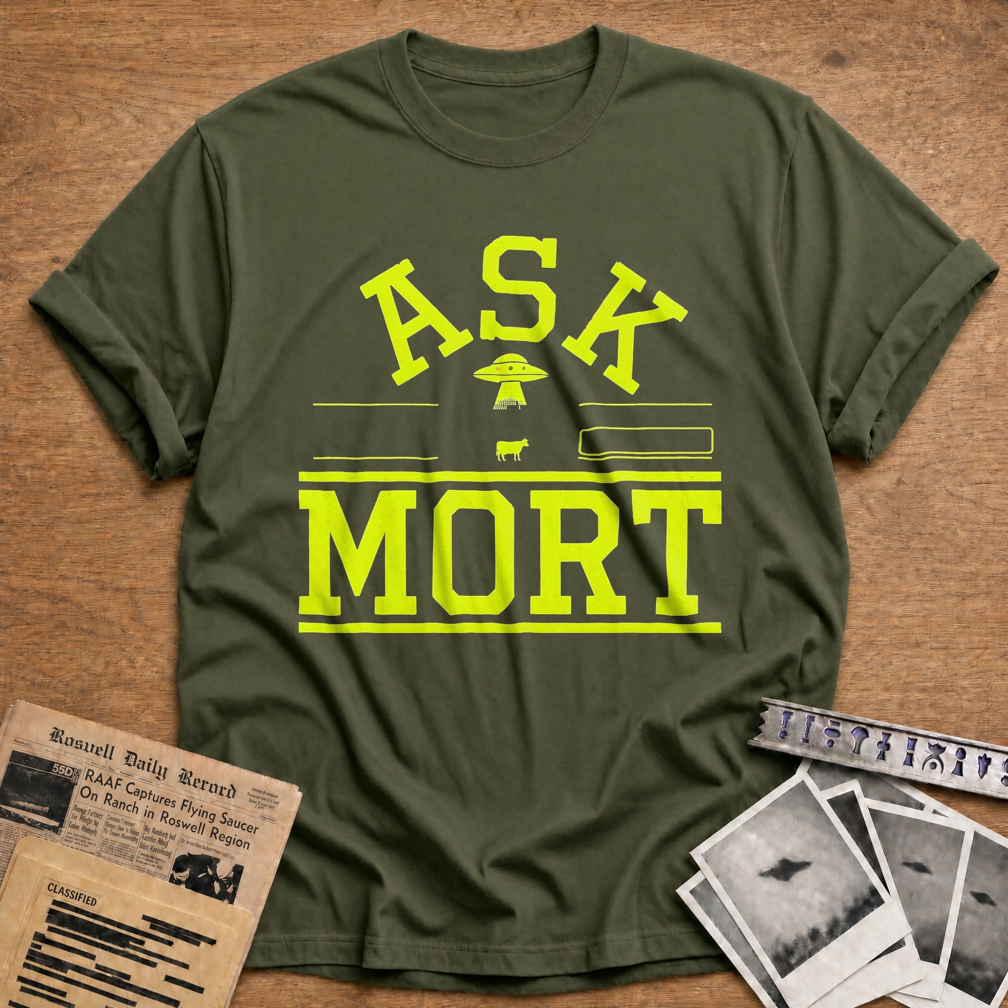 Ask Mort 02 - Military Green