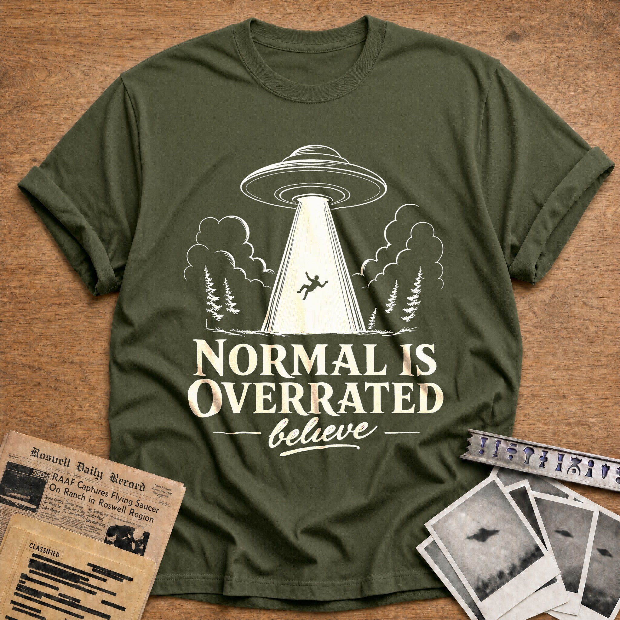 Believe Different - Military Green
