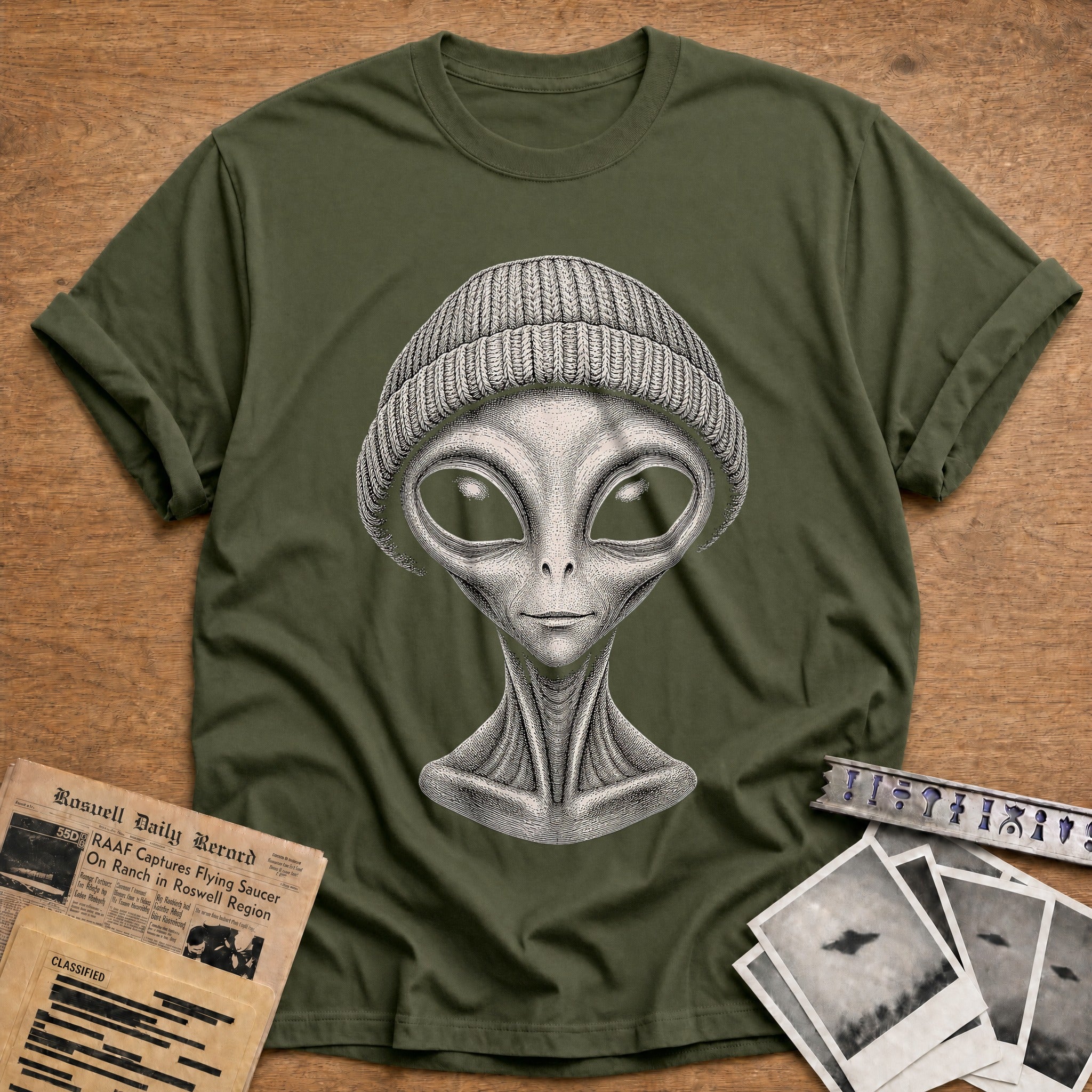 Casual Contact - Military Green