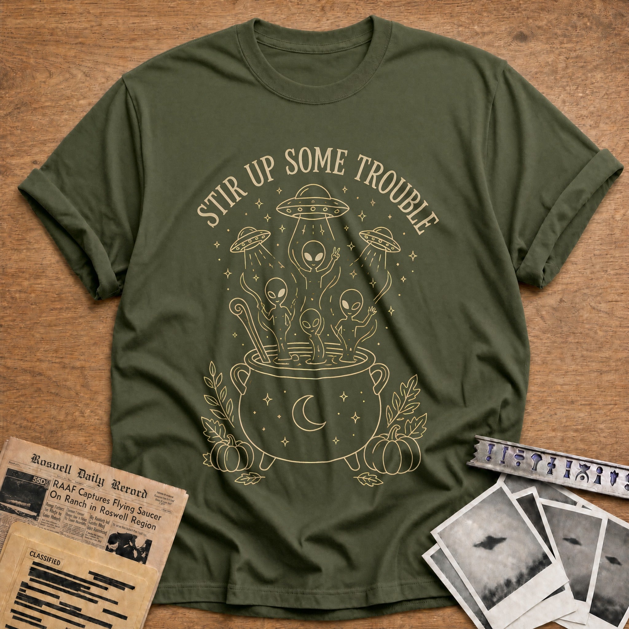 Cauldron Stir Up Trouble 79 - Military Green