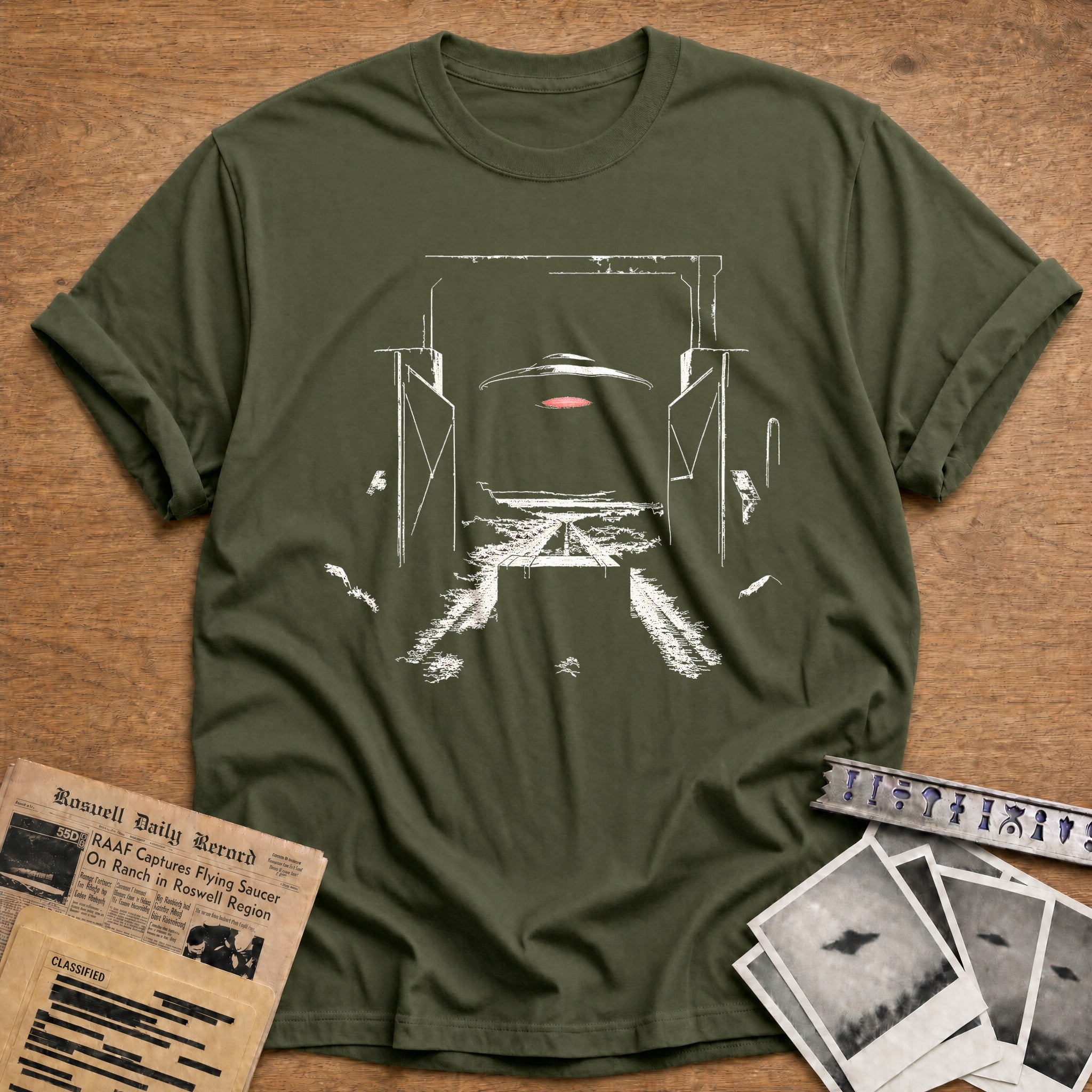 Close Encounter Protocol - Military Green