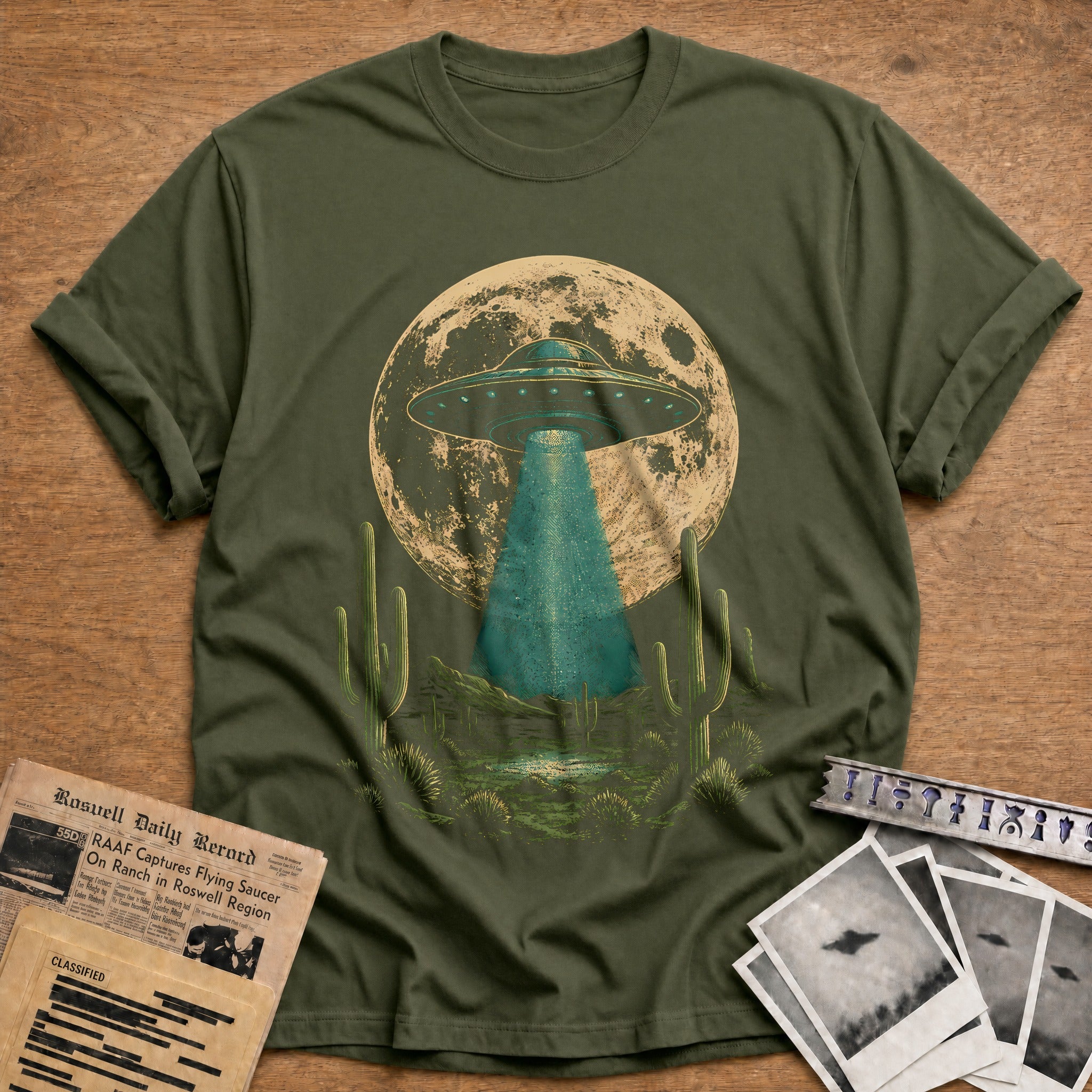 Desert Disclosure T-Shirt - Military Green