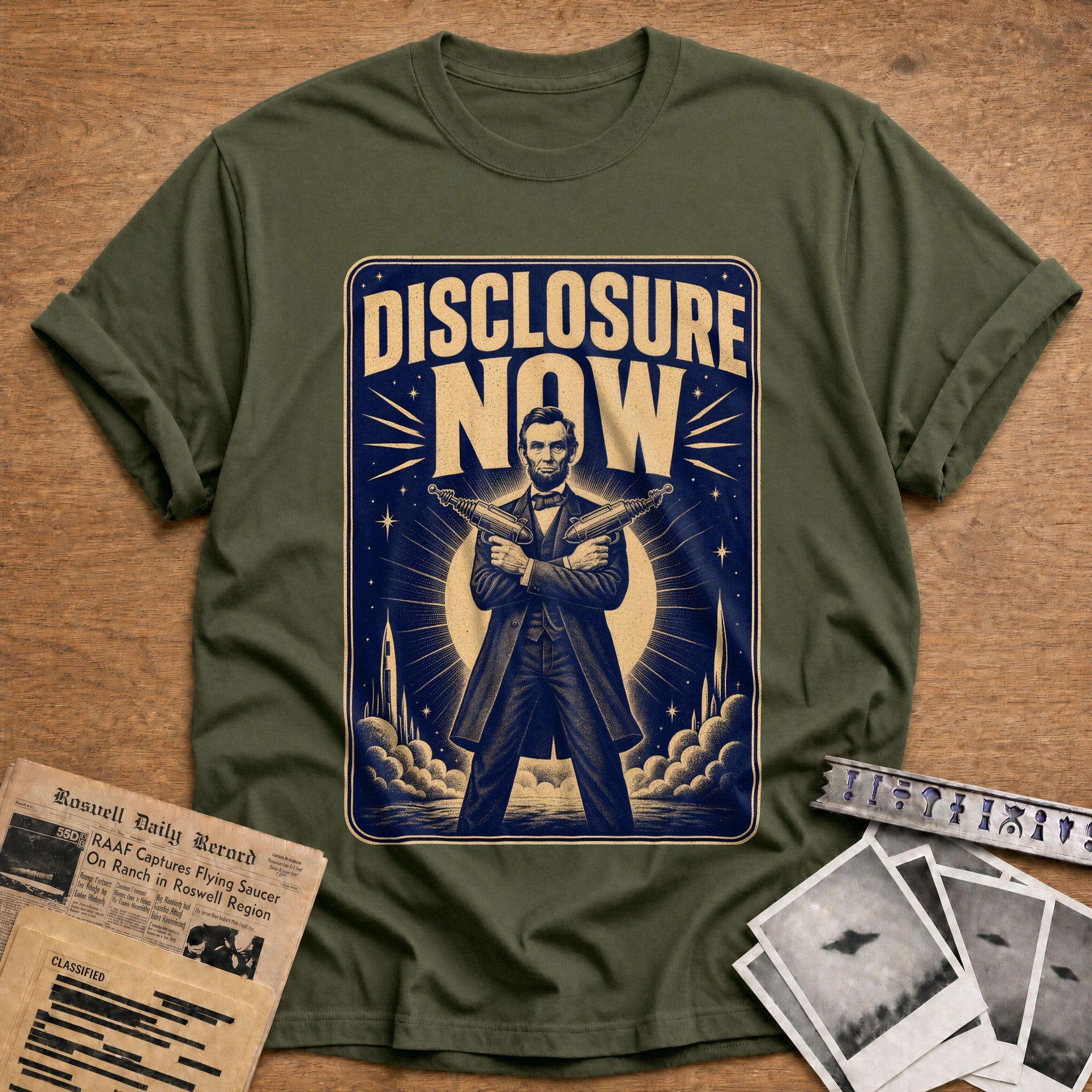 Disclosure Now 01 - Military Green