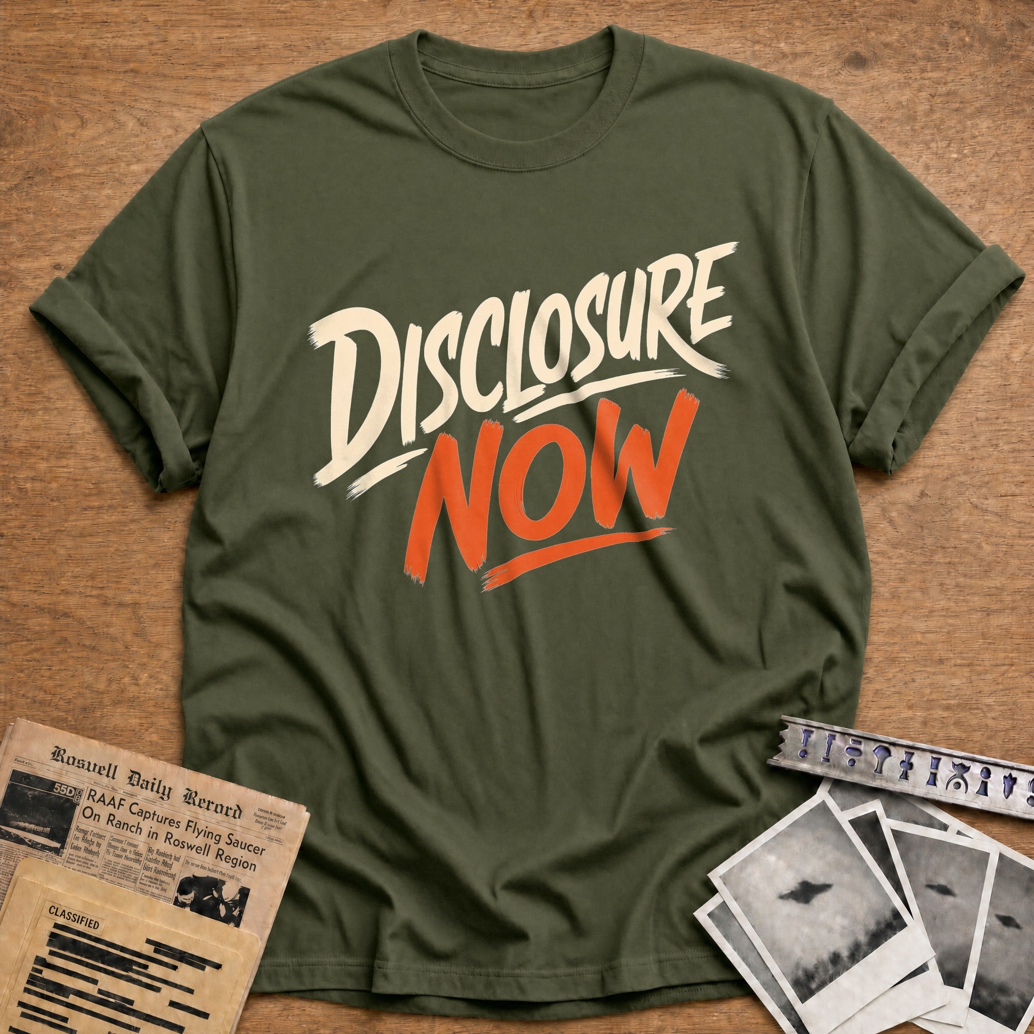 Disclosure Now 02 - Military Green