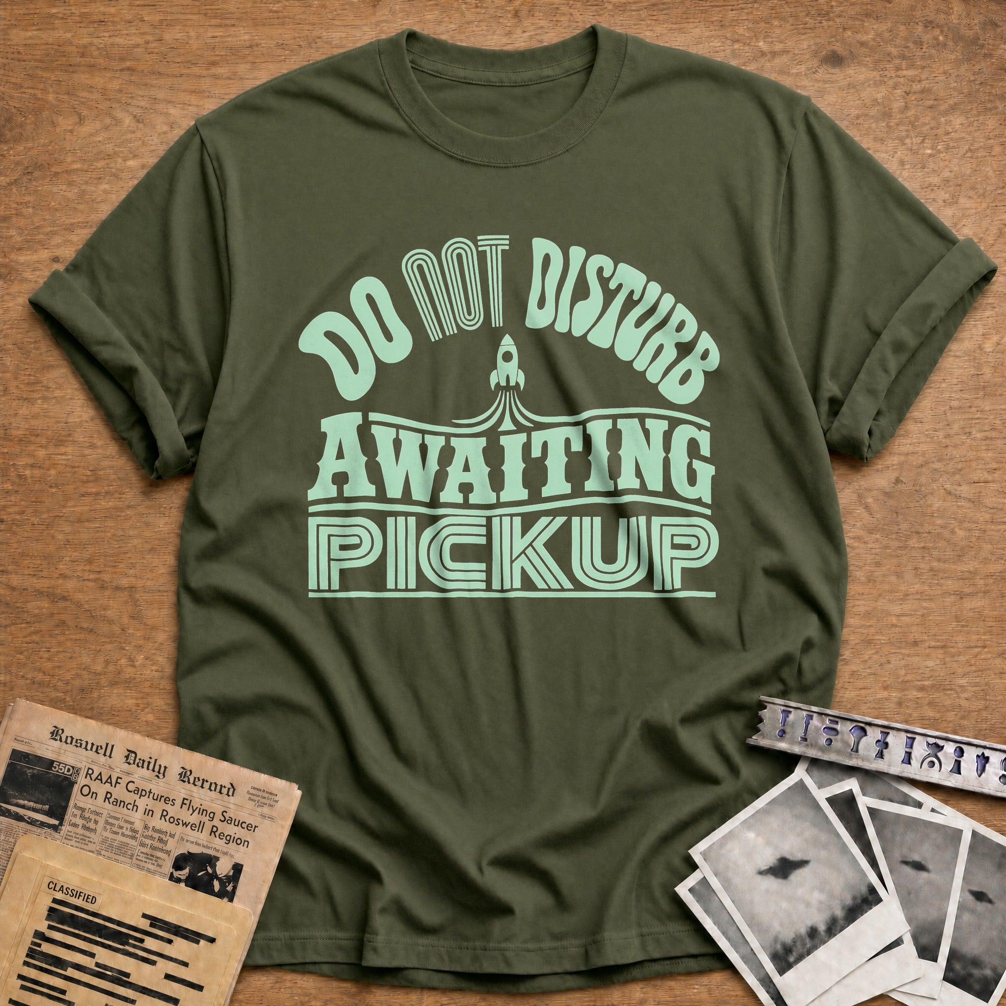 Do Not Disturb Awaiting Pickup 01 - Military Green